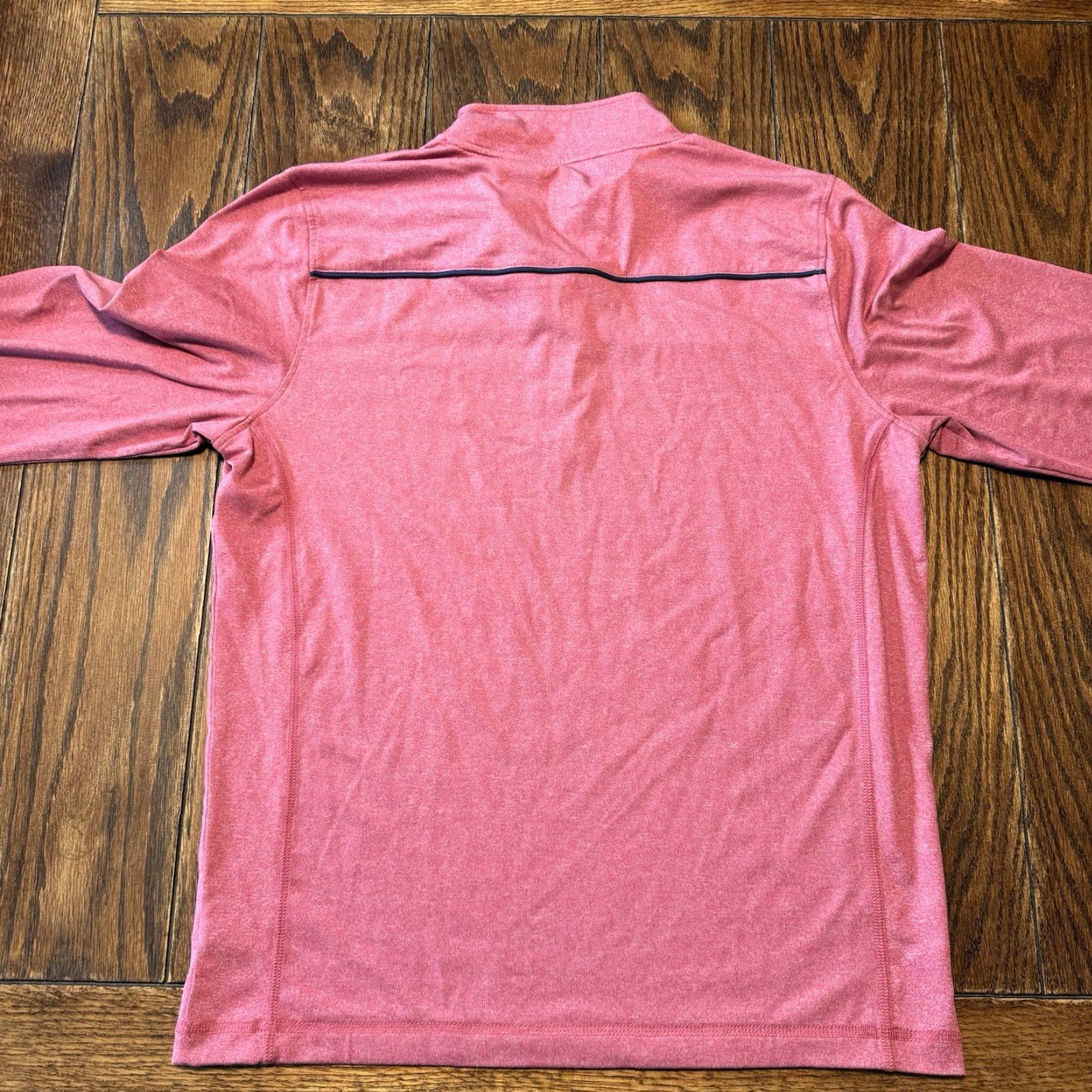 johnnie-O johnnie-O Mens Small Red Prep-Formance 1/4 Zip Long Sleeve Pullover Wild Dunes Size US S / EU 44-46 / 1 - 7 Thumbnail