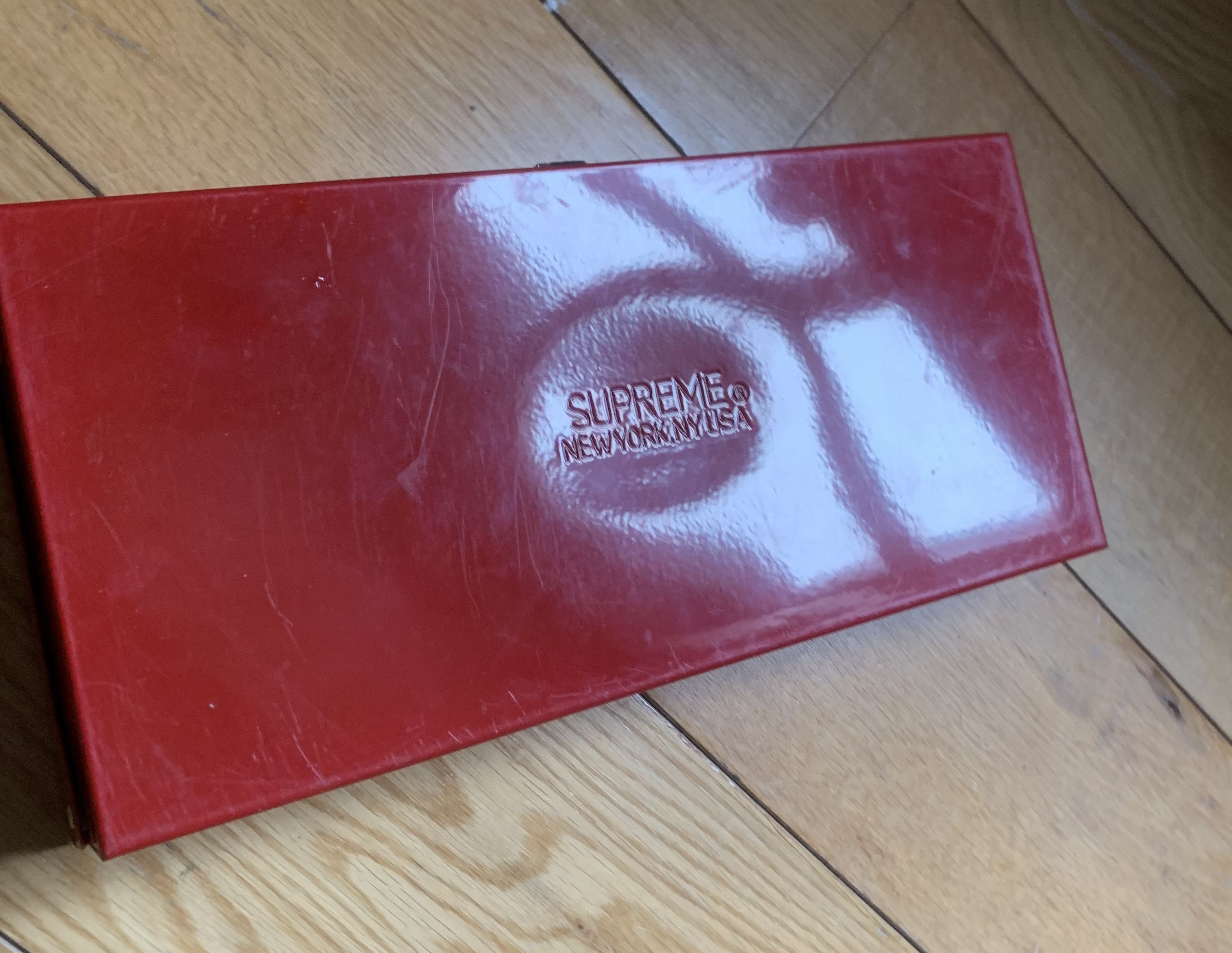 Supreme Supreme Large Metal Storage Box Red Size ONE SIZE - 5 Thumbnail
