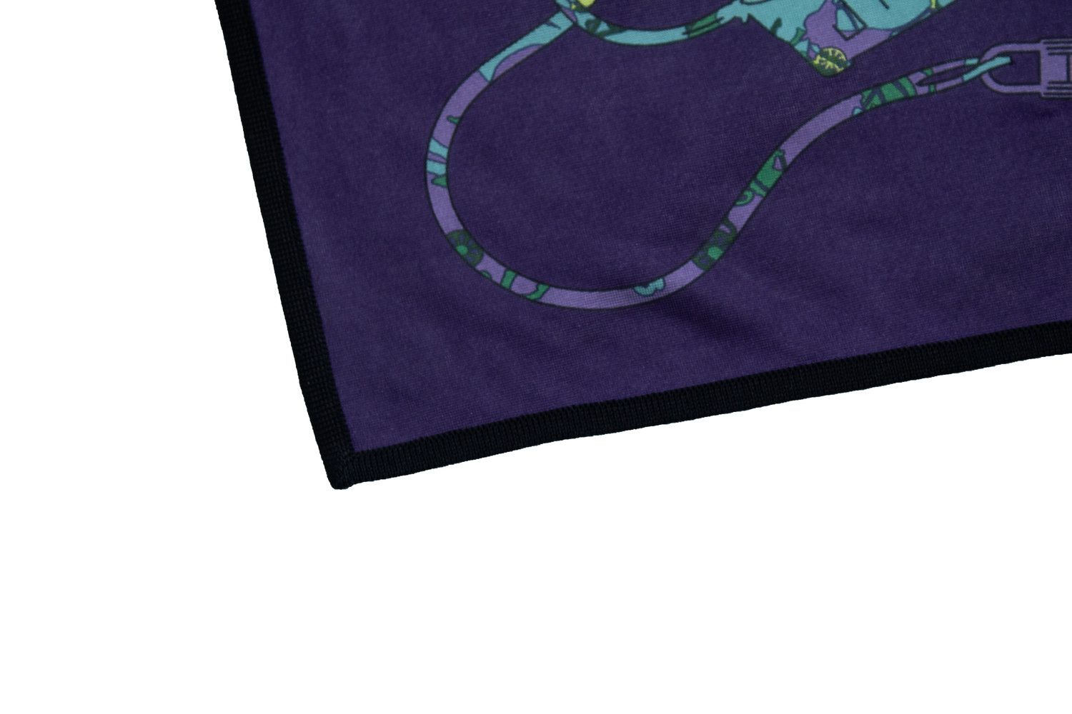 Hermes Hermes, Kelly horse carriage silk scarf in purple Size ONE SIZE - 7 Thumbnail