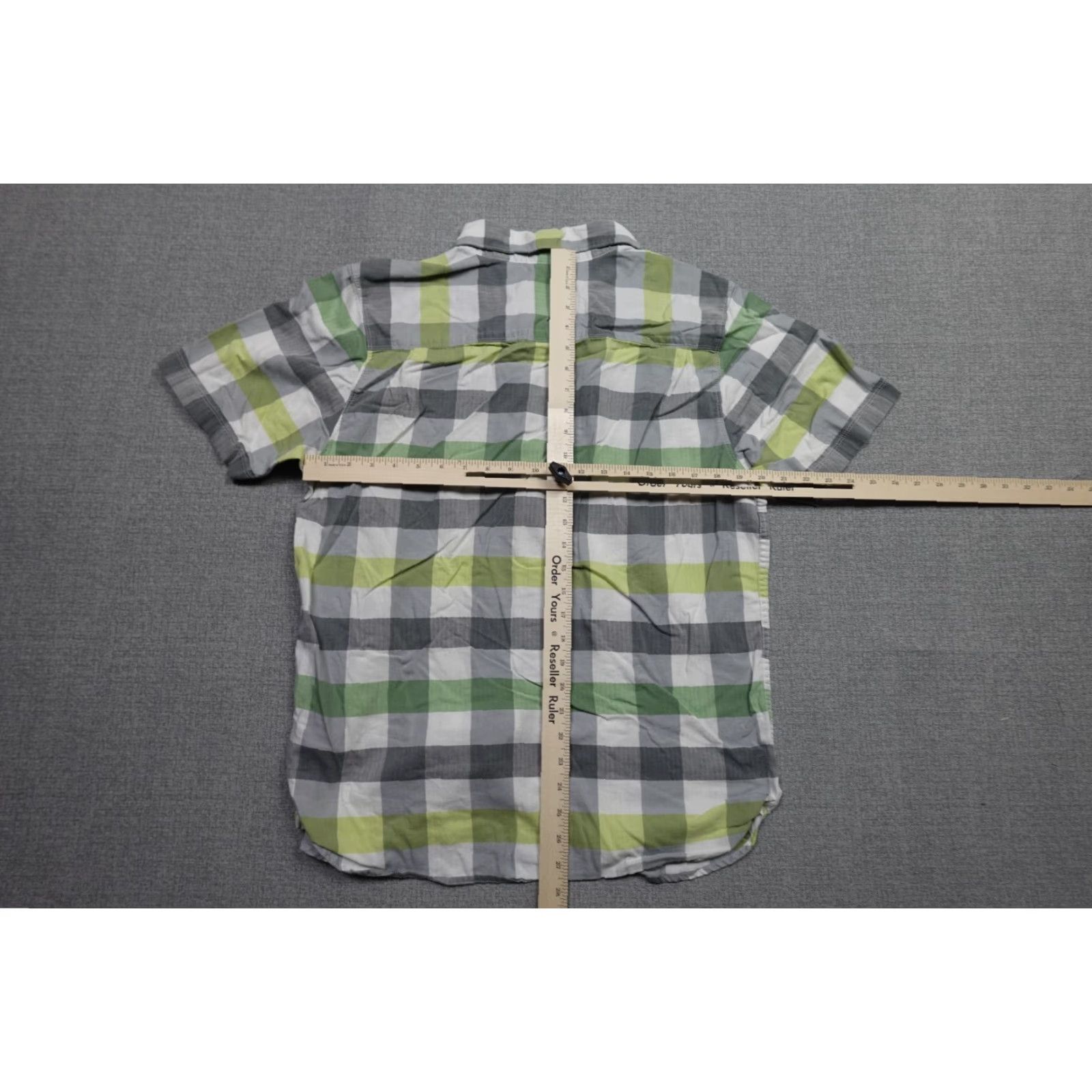 The North Face The North Face Button-Up Shirt Men XL Green Plaid Casual Outdoor Lightweight Modern Classic Button-Down Collared Short Sleeve Shirt Size US XL / EU 56 / 4 - 5 Thumbnail