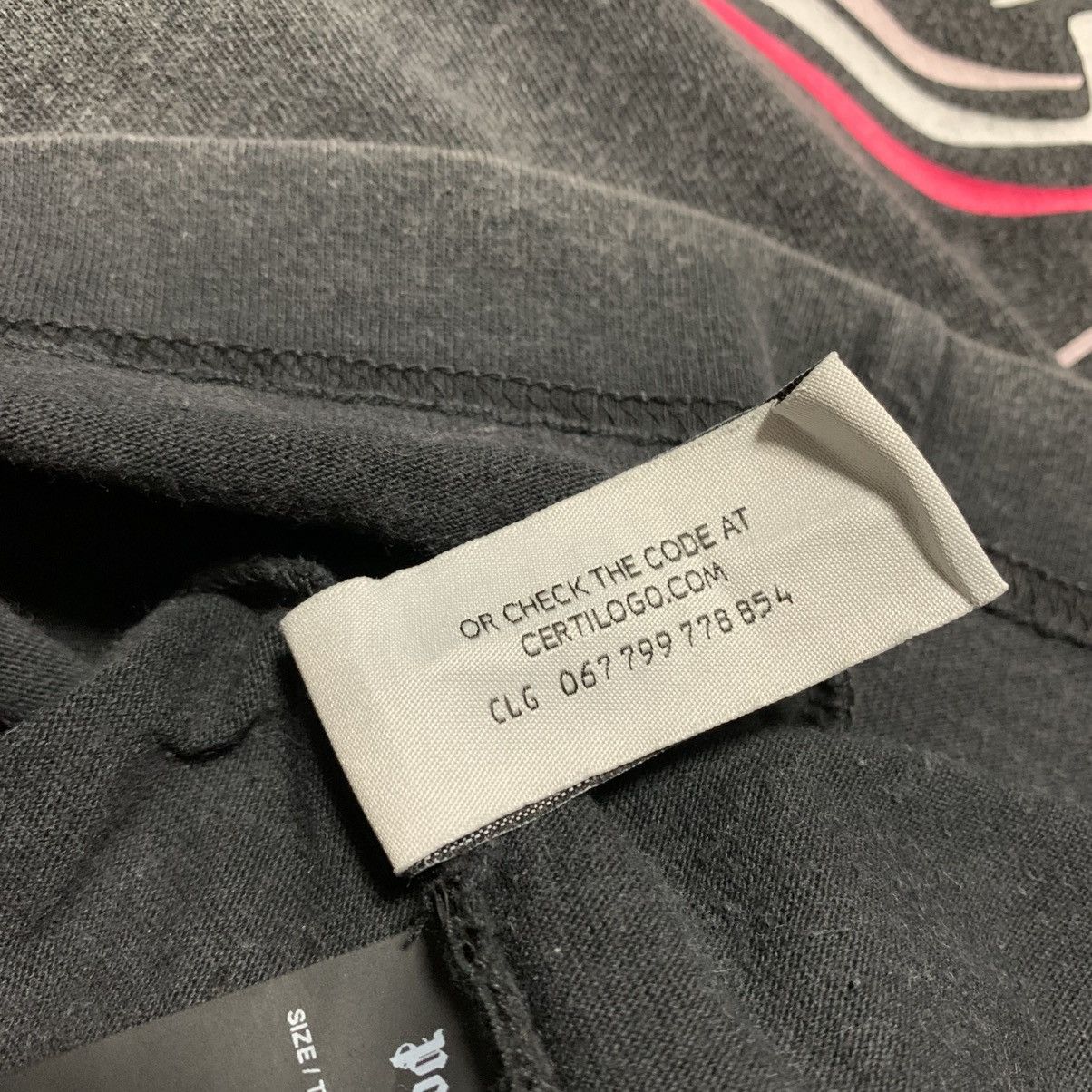 Palm Angels Palm Angels Small Factory Records Vintage Grey Tee Size US S / EU 44-46 / 1 - 9 Thumbnail
