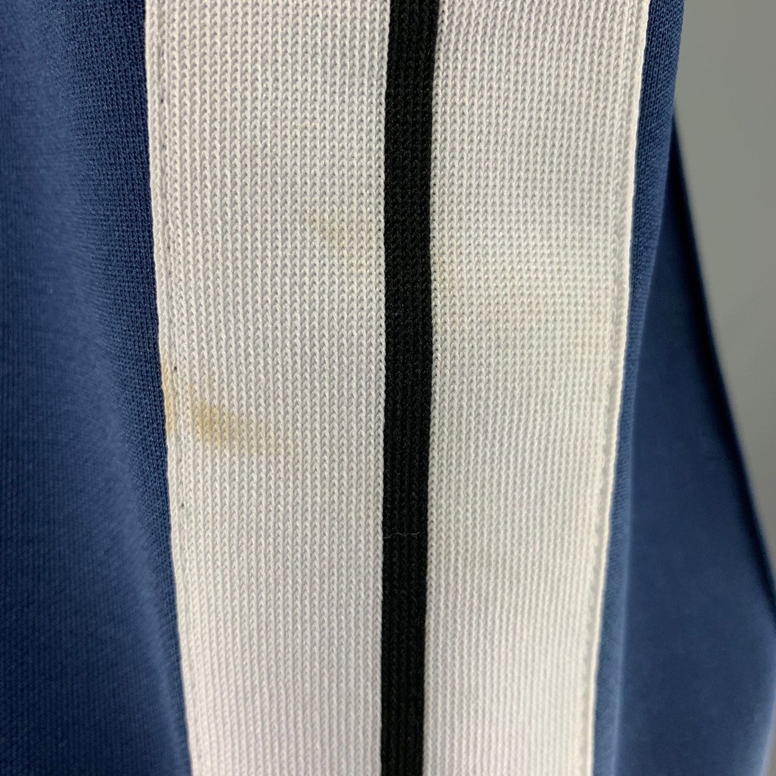 Palm Angels PALM ANGELS Blue White Polyester Stripe Joggers Casual Pants Size 27" / US 4 / IT 40 - 6 Thumbnail