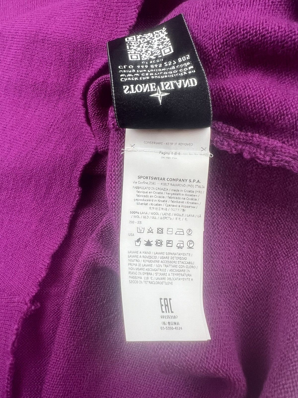 Stone Island Stone Island Crewneck Size US XXL / EU 58 / 5 - 6 Thumbnail