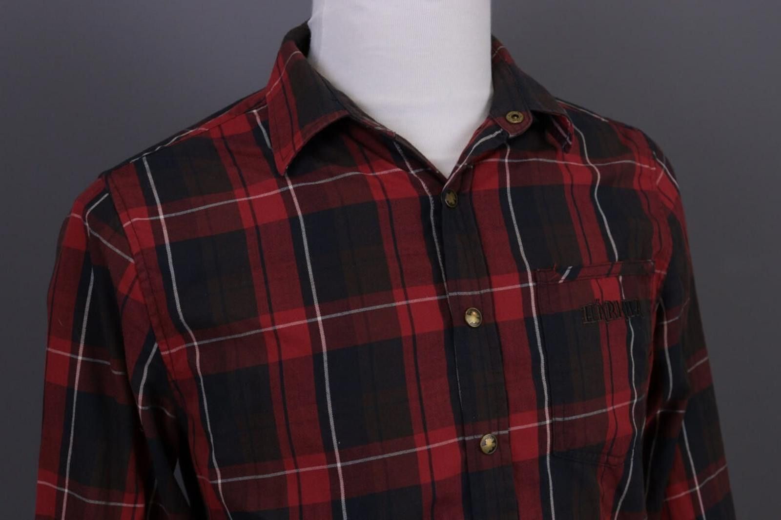 Designer Härkila of Scandinavia Plaid Wool Overshirt Shirt Size M Size US M / EU 48-50 / 2 - 8 Thumbnail