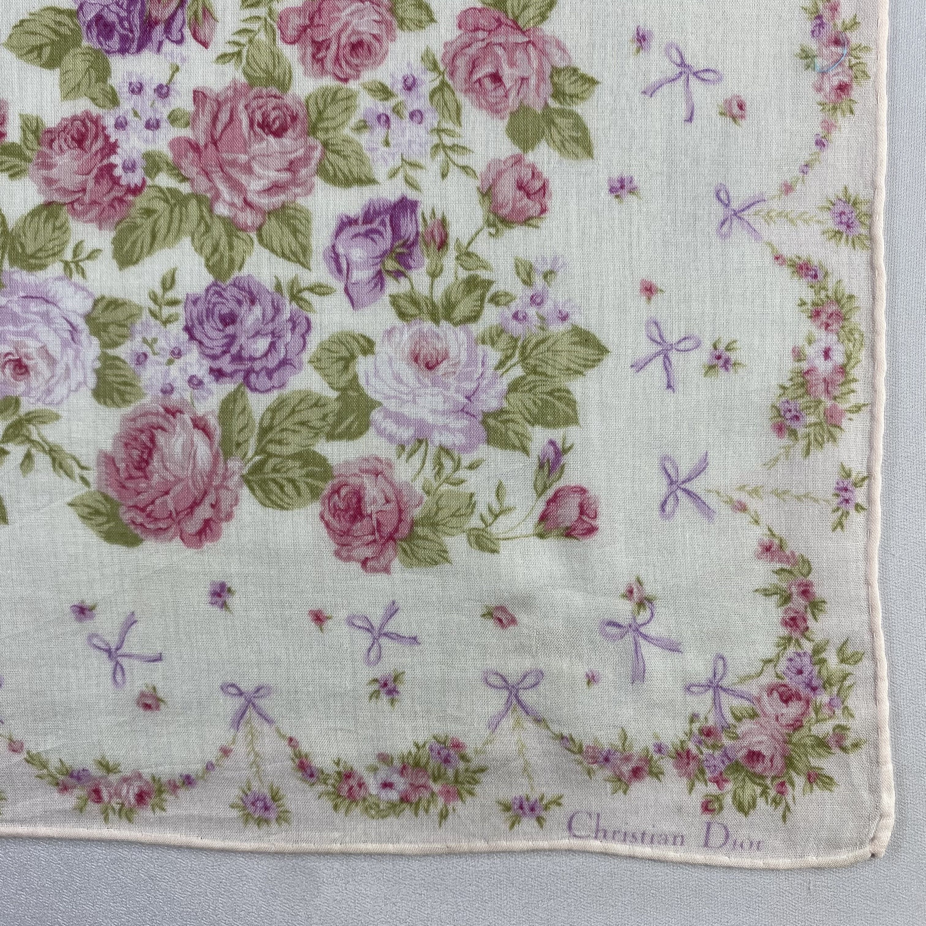 Vintage Christian Dior Monsieur Handkerchief / Neckerchief-P961 Size ONE SIZE - 3 Thumbnail