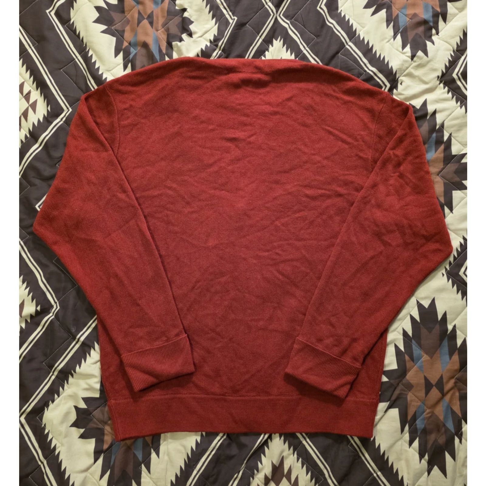 Vintage VINTAGE Cypress Links Cardigan Sweater Red Men's Size L Knit Cardigan 90s Dad Preppy Vintage Mens Size US L / EU 52-54 / 3 - 2 Thumbnail