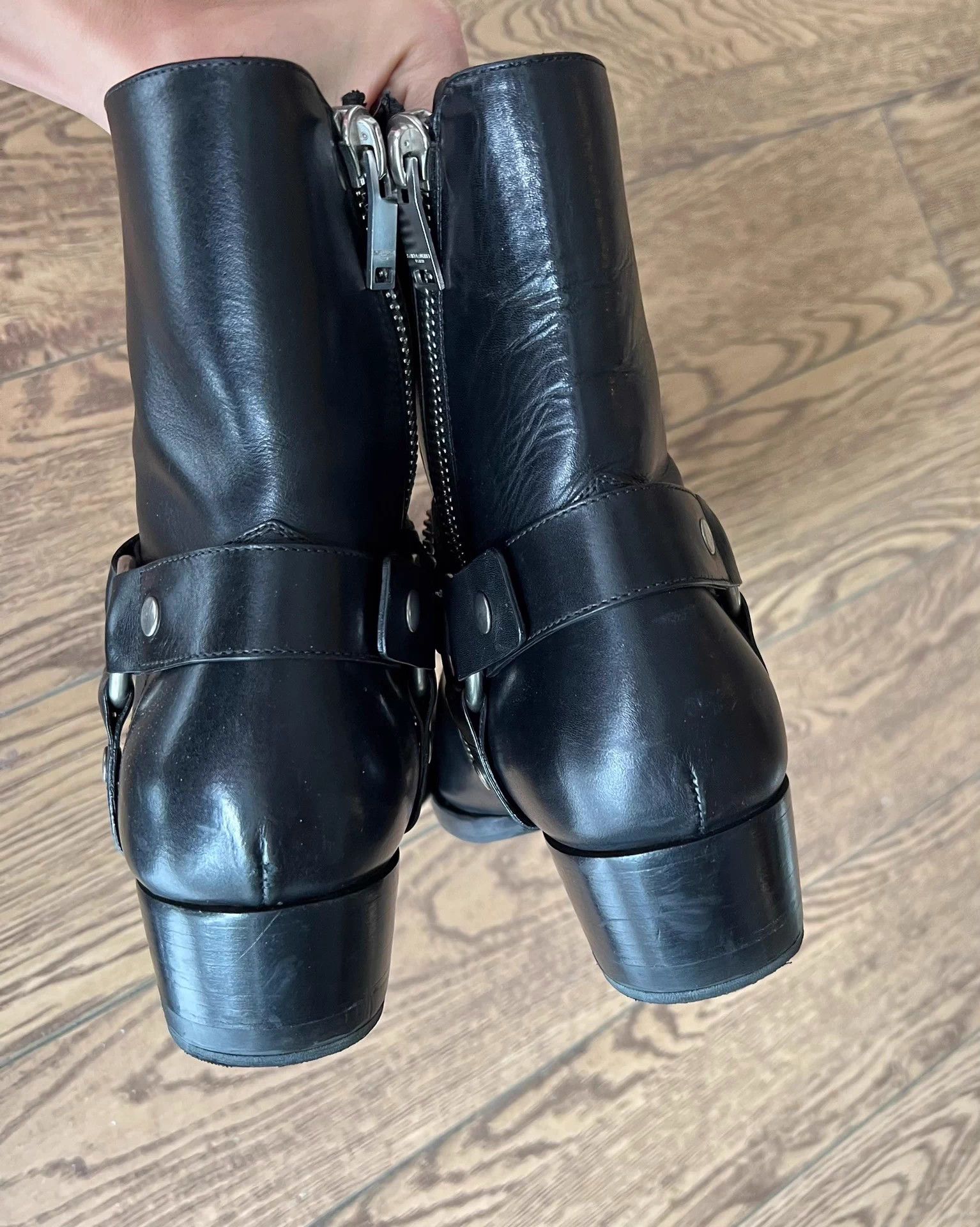 Saint Laurent Paris Saint Laurent Original Chain Boots (SLP) Size US 7 / EU 40 - 3 Thumbnail