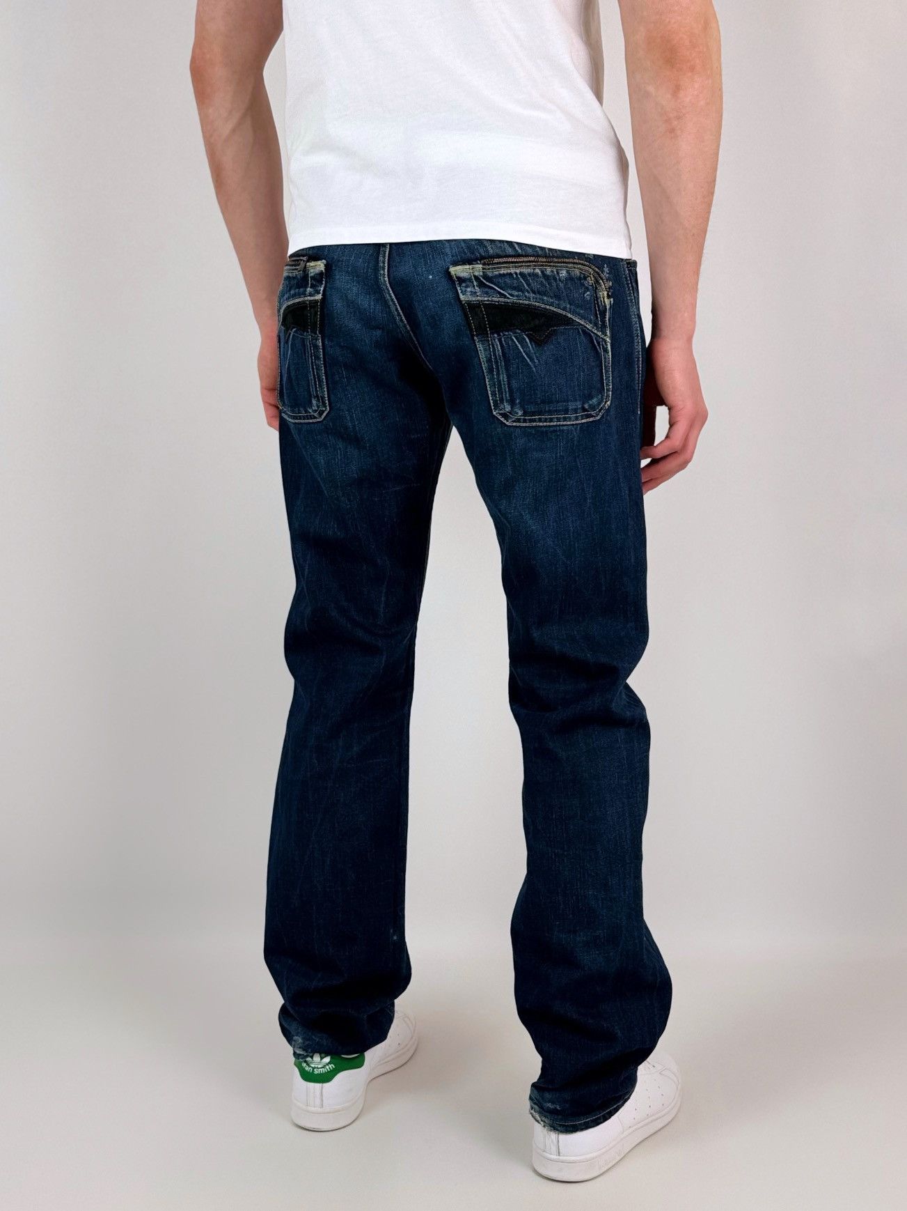 Diesel Distressed Diesel Poiak Jeans Pants Size US 34 / EU 50 - 2 Thumbnail