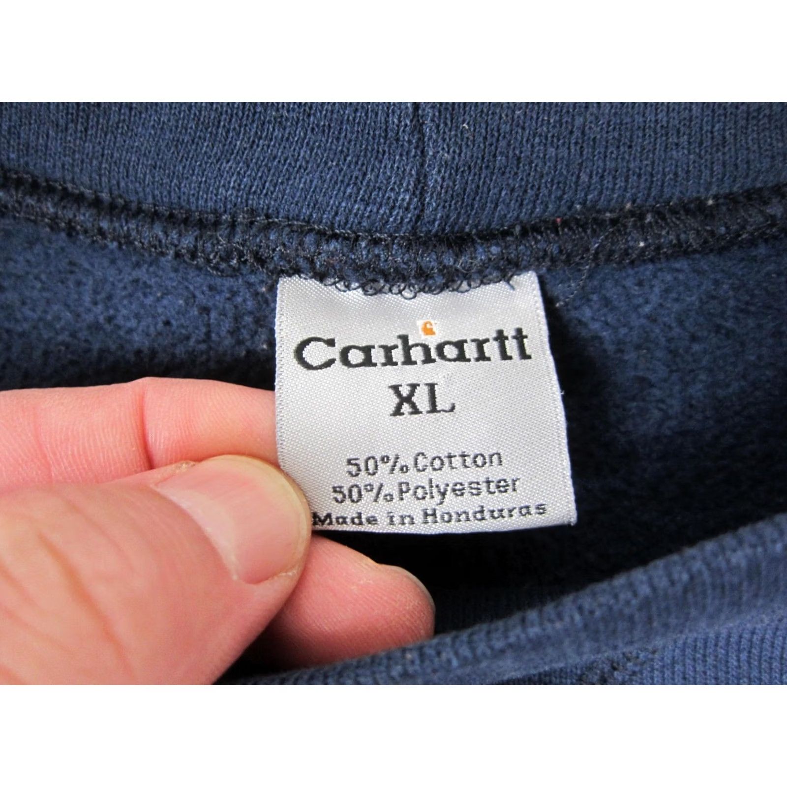 Carhartt Carhartt Sweatshirt Mens XL Blue Blank Fleece Pullover Adult Work Size US XL / EU 56 / 4 - 5 Thumbnail
