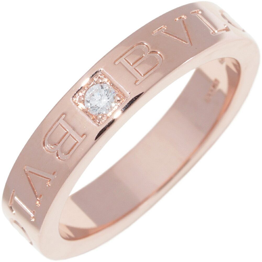 Bvlgari BVLGARI B.zero1 Au750 Pink Gold Diamond Ring Size 12.5 Leather Ring AN854185 DUTY FREE for USA
