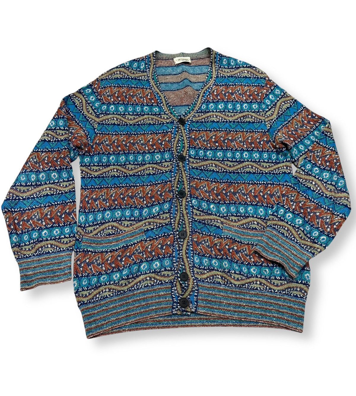 Missoni Missoni sport vintage sweat cardigan Size US L / EU 52-54 / 3 - 1 Thumbnail