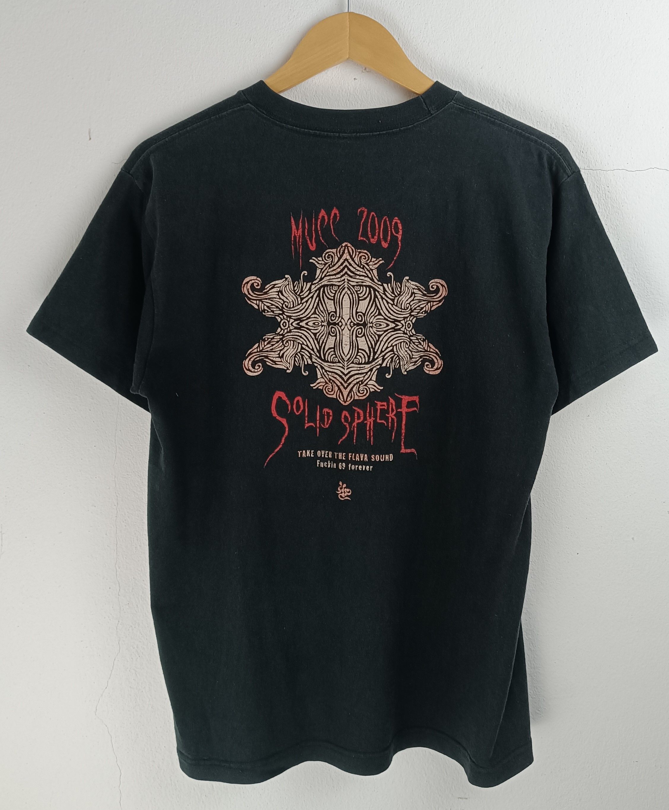 Band Tees VINTAGE MUCC SOLID SPHERE FUCKIN 69 FOREVER METAL PUNKGRUNGE Size US L / EU 52-54 / 3 - 4 Thumbnail