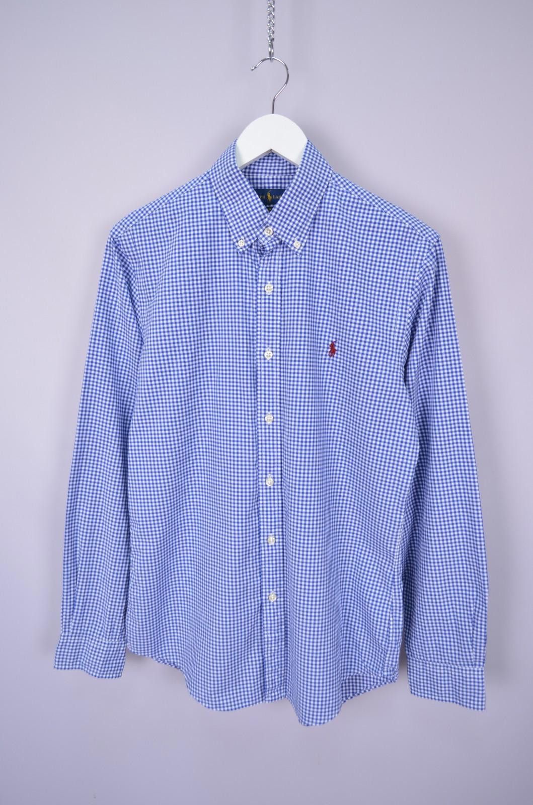 Polo Ralph Lauren Mens Polo Ralph Lauren Slim Fit Cotton Stretch Check Size M Size US M / EU 48-50 / 2 - 1 Thumbnail