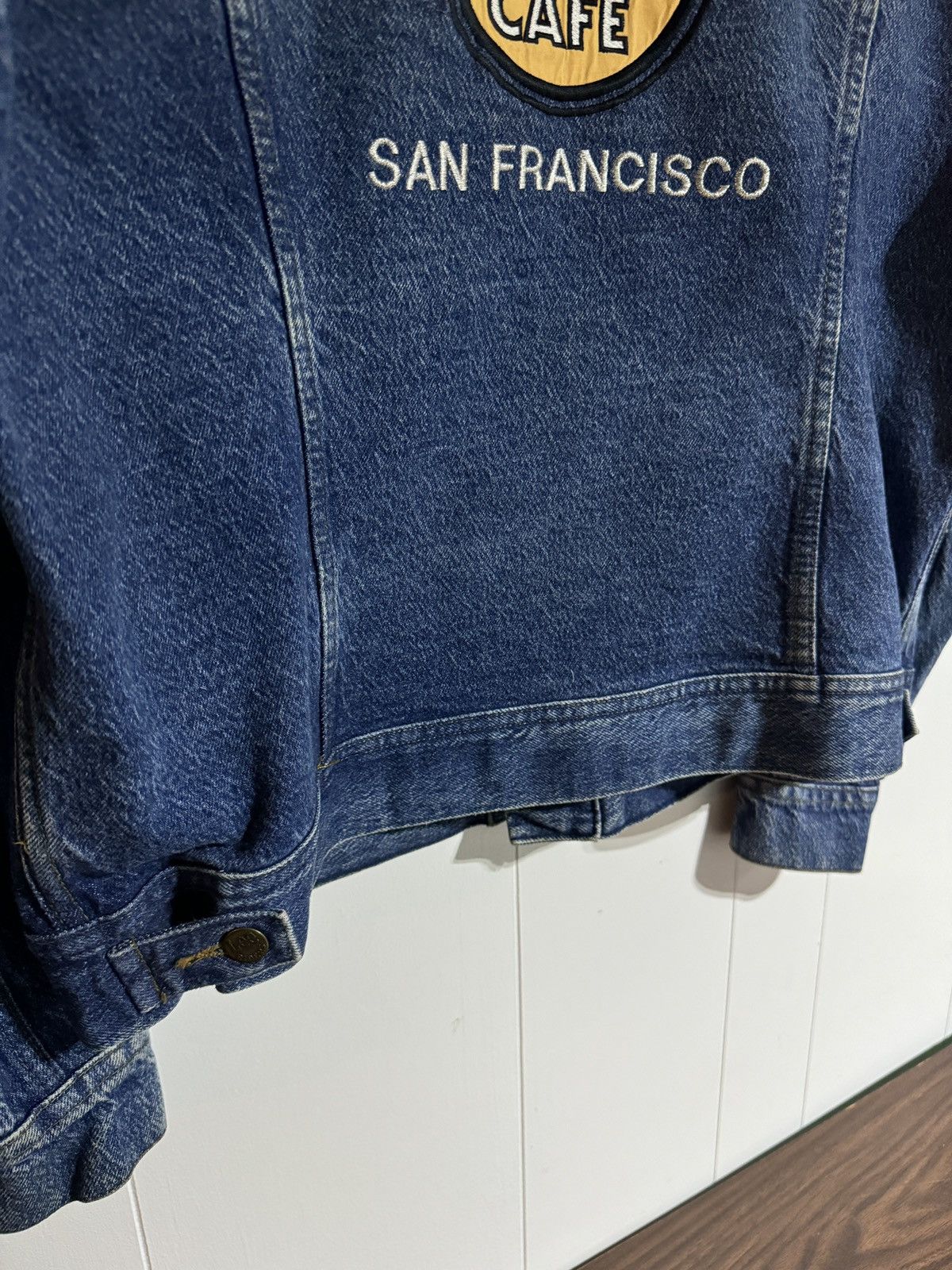 Lee Vintage Lee Hard Rock Cafe Denim Jacket 90s San Francisco Size US L / EU 52-54 / 3 - 9 Thumbnail