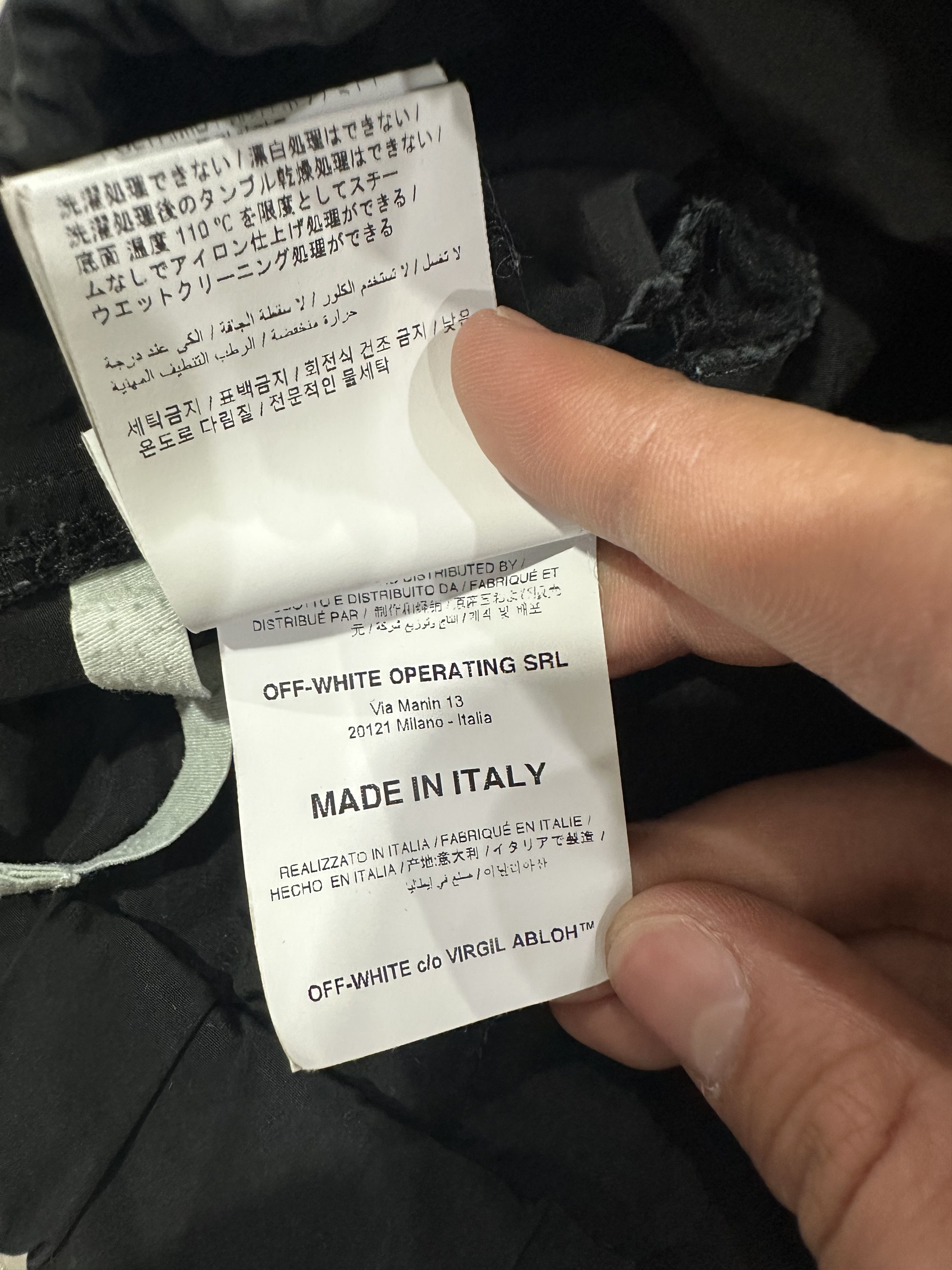 Off-White Off White Nylon Cargo Pants Size US 37 - 15 Thumbnail
