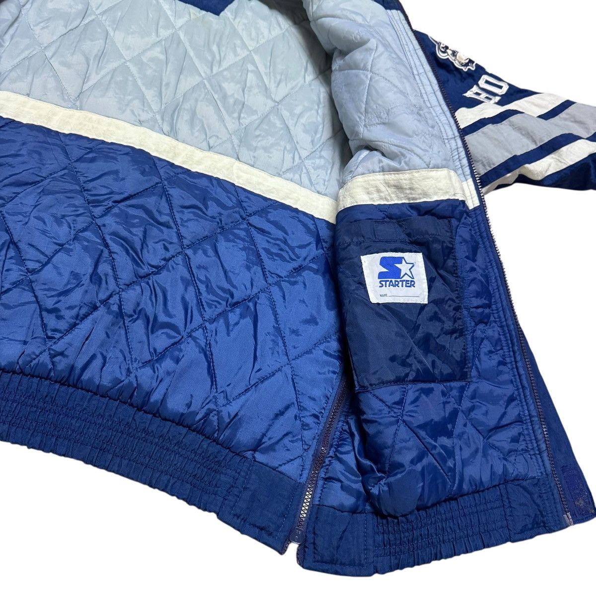 MLB Vintage 90s Starter MLB Georgetown Hoyas Padded Jacket Size US XL / EU 56 / 4 - 17 Thumbnail