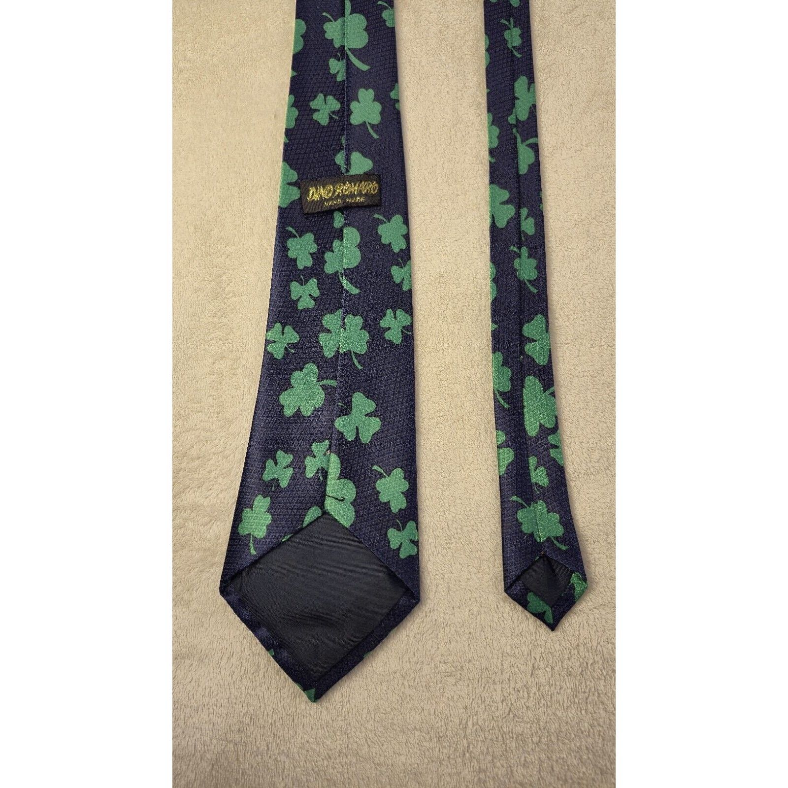 & Other Stories Dino Romano Mens Green St Patricks Day Party Necktie 59x4 Size ONE SIZE - 3 Thumbnail