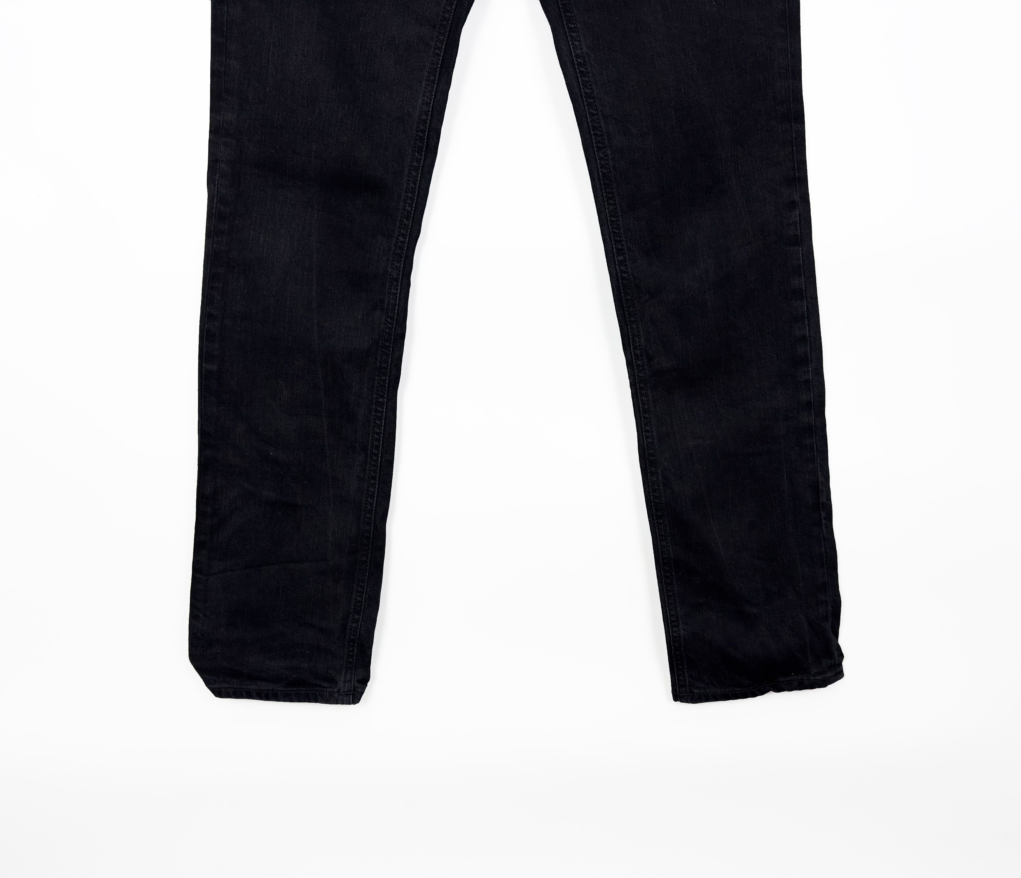 Acne Studios ACNE Hex Cash Black Denim Jeans W31 L32 Size US 31 - 4 Thumbnail