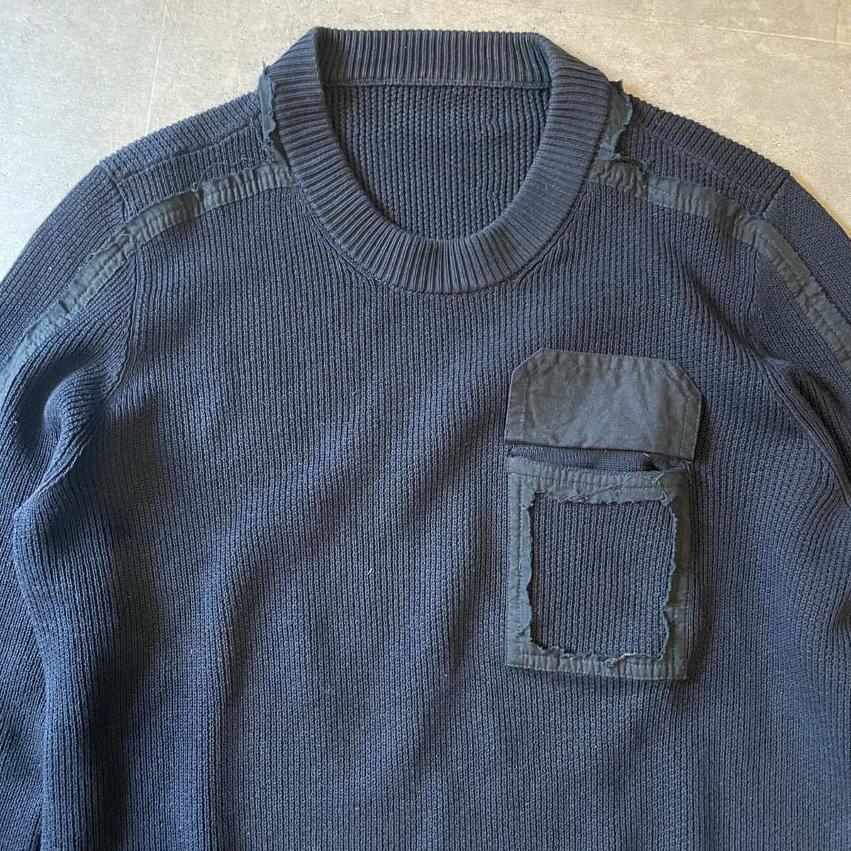 Maison Margiela Maison Margiela S/S 14 Destroyed Military Knit Size US M / EU 48-50 / 2 - 2 Thumbnail