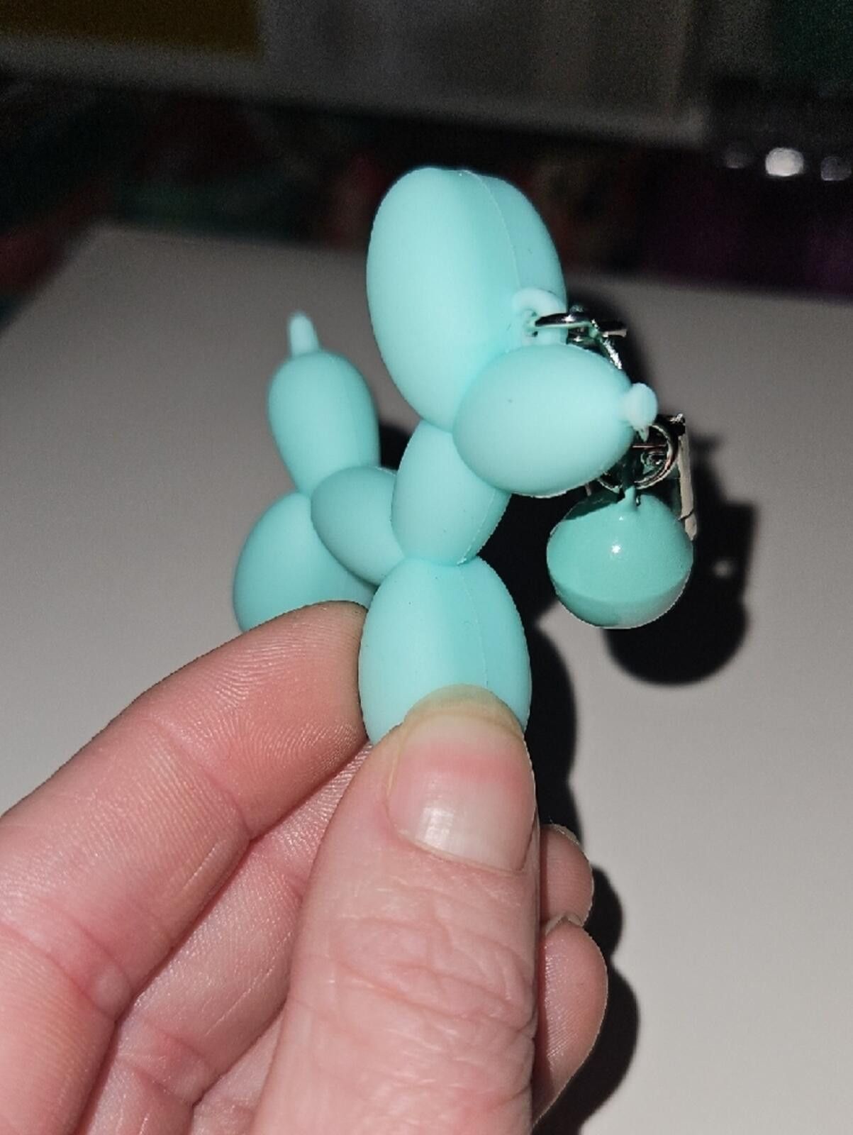 Other Aqua Balloon Dog Keychain Charm Size ONE SIZE - 3 Thumbnail