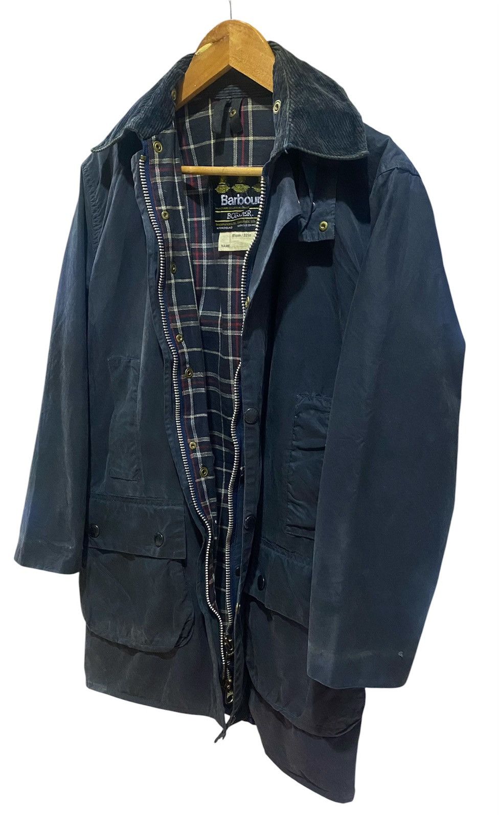 Barbour Barbour Border Waxed Cotton 81cm/32 in Lining Quilted Size US S / EU 44-46 / 1 - 5 Thumbnail