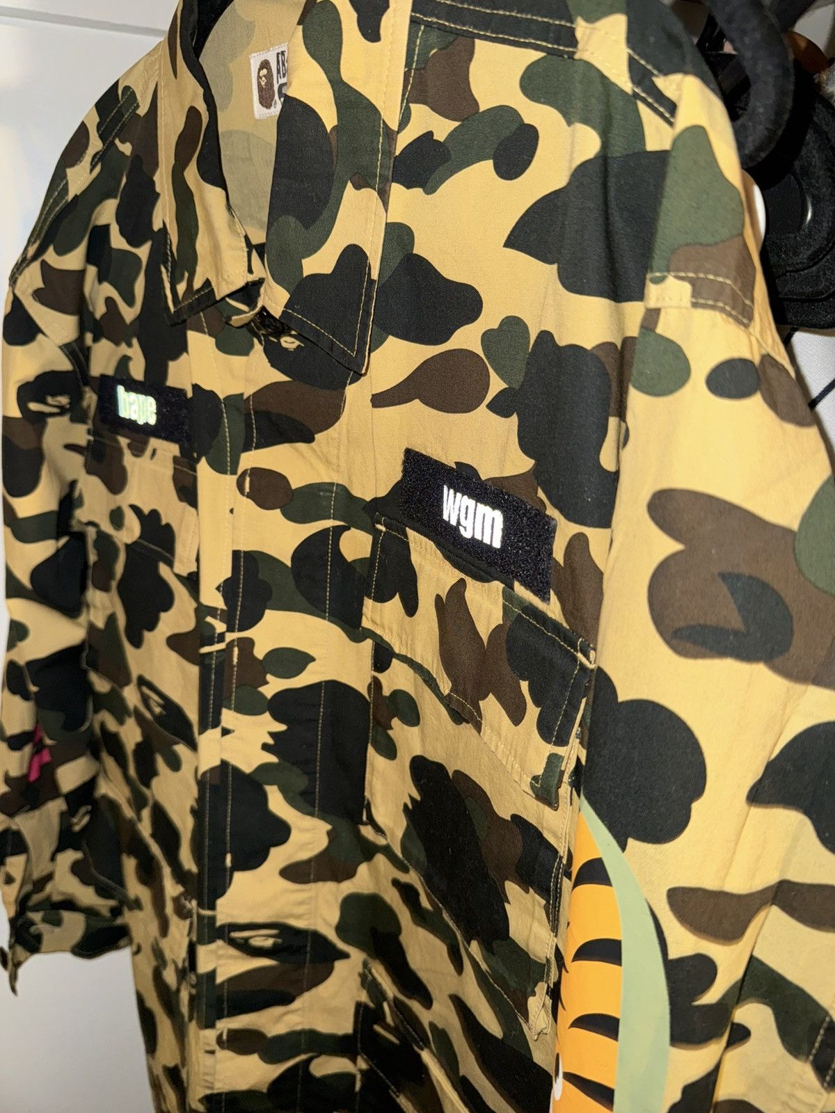 Bape BAPE 1st Camo Shark Relaxed Fit Military Shirt Size US M / EU 48-50 / 2 - 3 Thumbnail