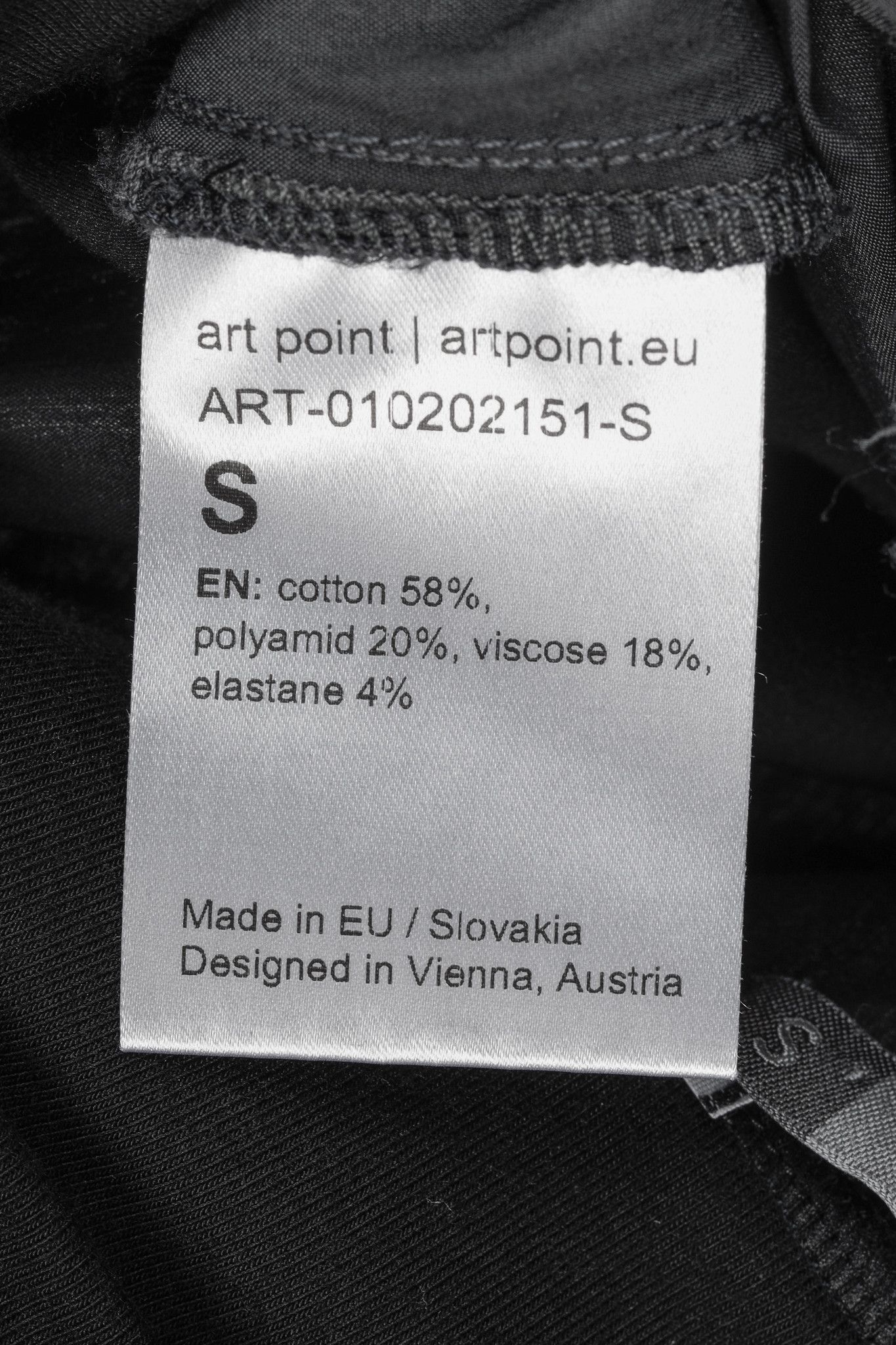 Other Art Point Grey & Black Cotton Patchwork Cropped Pants Size 25" / US 0 / IT 36 - 9 Thumbnail