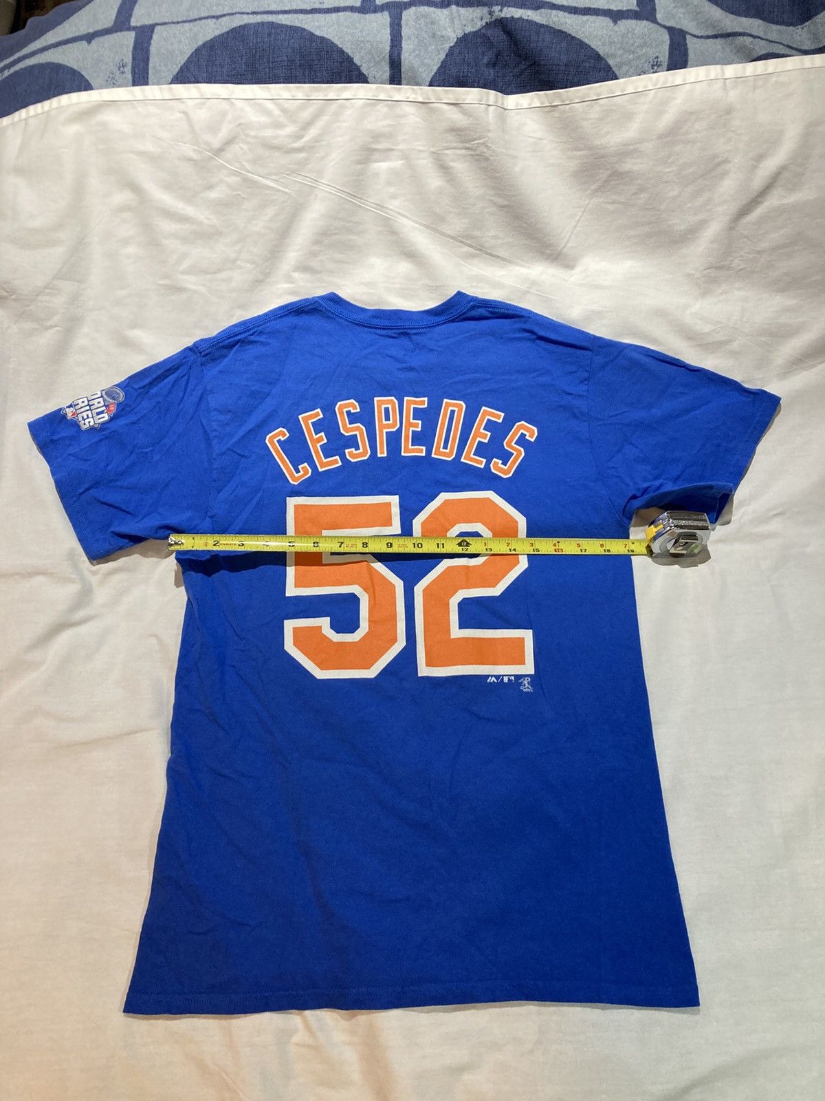 Other Yoenis Cespedes New York Mets 2015 World Series Jersey shirt Size US M / EU 48-50 / 2 - 5 Thumbnail