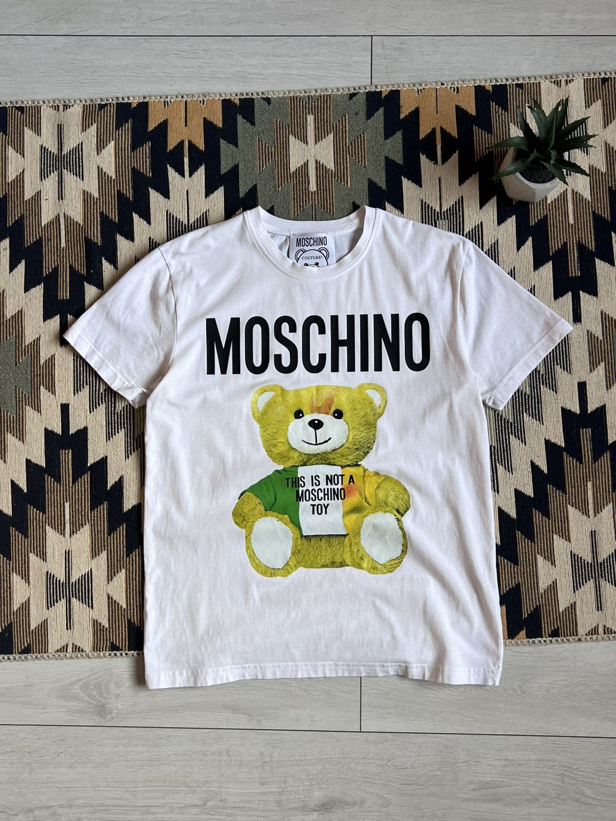 Moschino Moschino Couture Teddy Bear T-Shirt Size US S / EU 44-46 / 1 - 1 Thumbnail