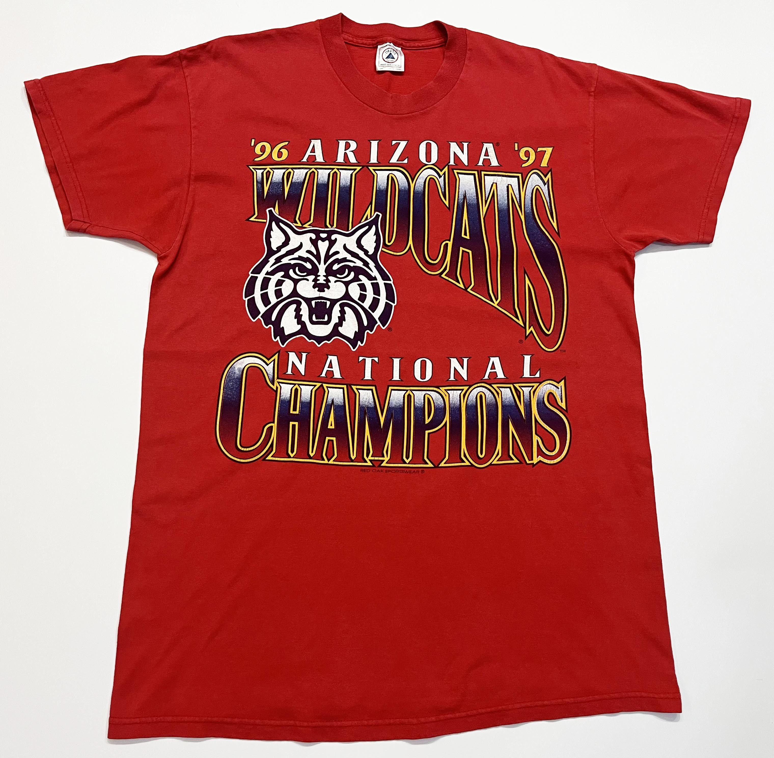 Delta Vintage Delta NCAA Arizona Wildcats Basketball T-Shirt Size US L / EU 52-54 / 3 - 1 Thumbnail