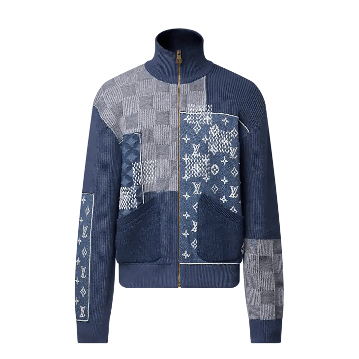 Zip Up Patchwork Tracktop