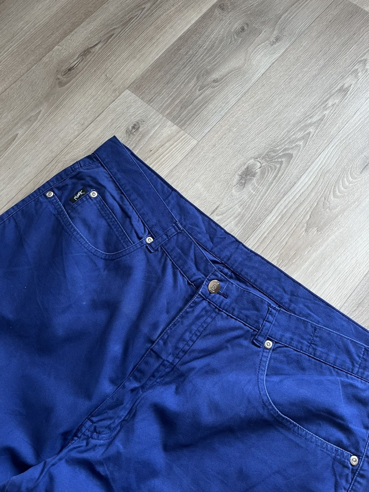 Yves Saint Laurent Vintage Yves Saint Laurent Blue Denim Pants Size US 36 / EU 52 - 5 Thumbnail