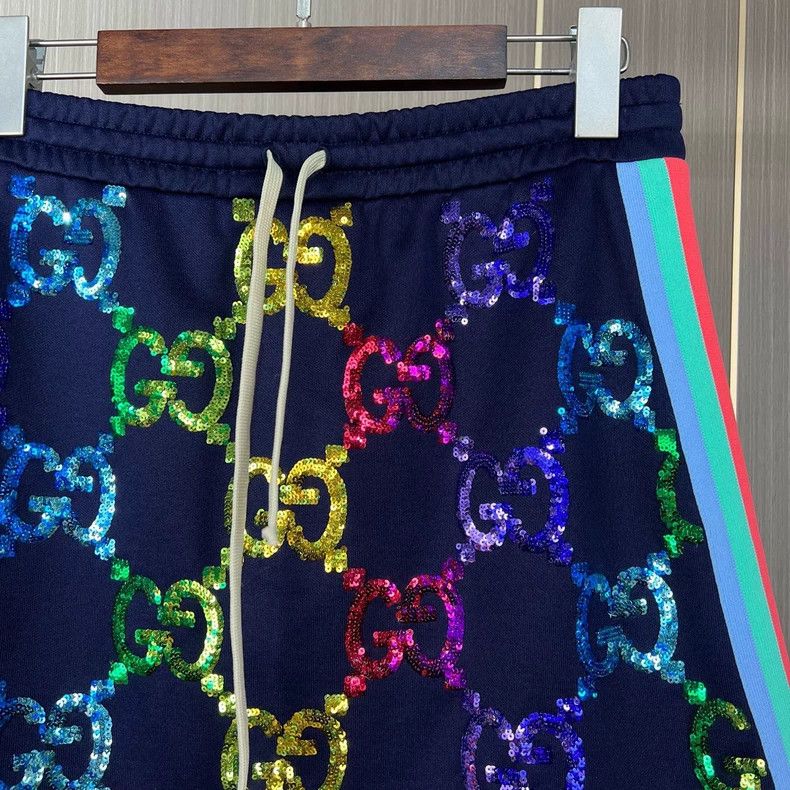 Gucci Gucci Size M Jumping candy full print old flower sequin sk Size 42" / US 20 - 3 Thumbnail