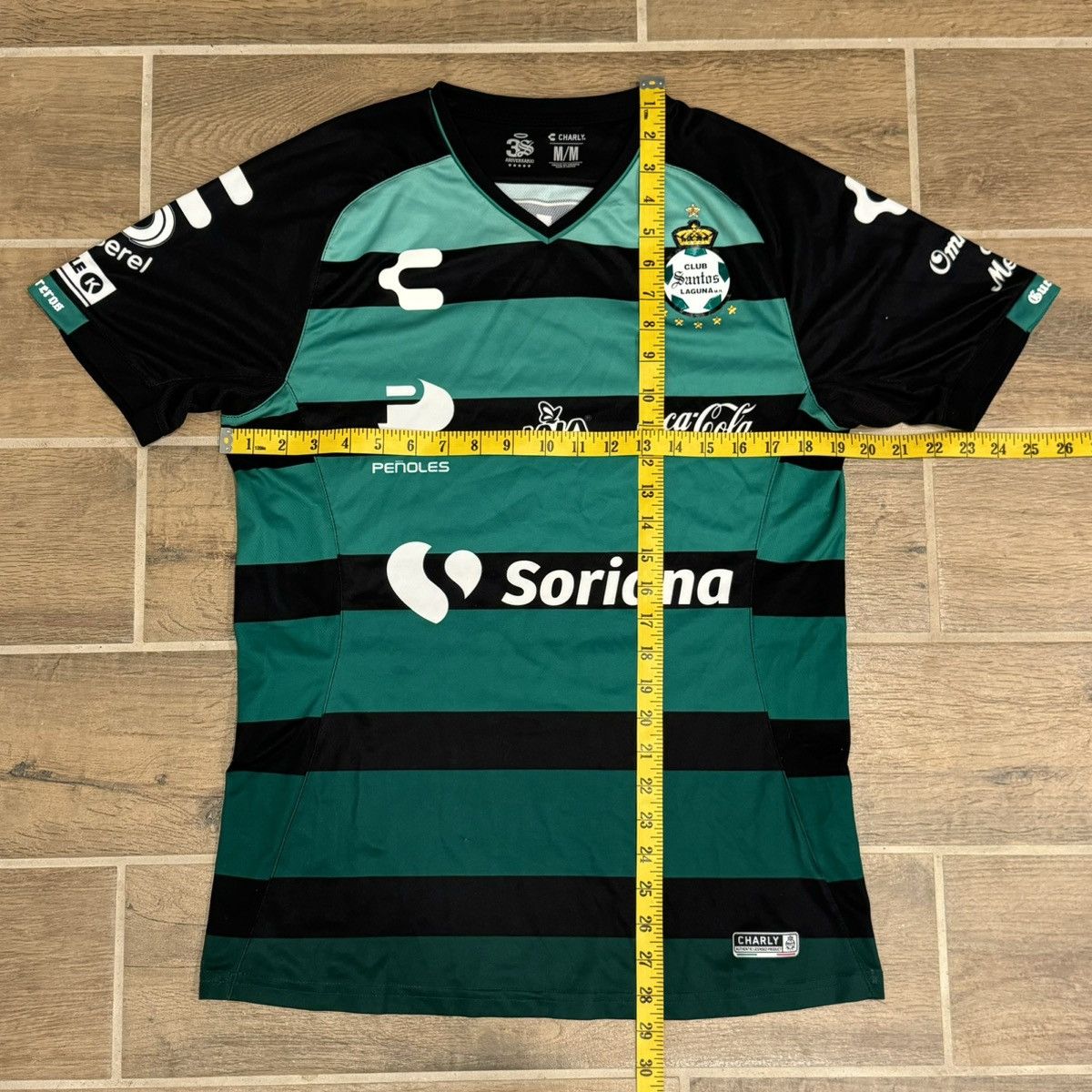 Other Charly Club Santos Laguna M.R. 2018/2019 Away Soccer Jersey Size US M / EU 48-50 / 2 - 13 Thumbnail