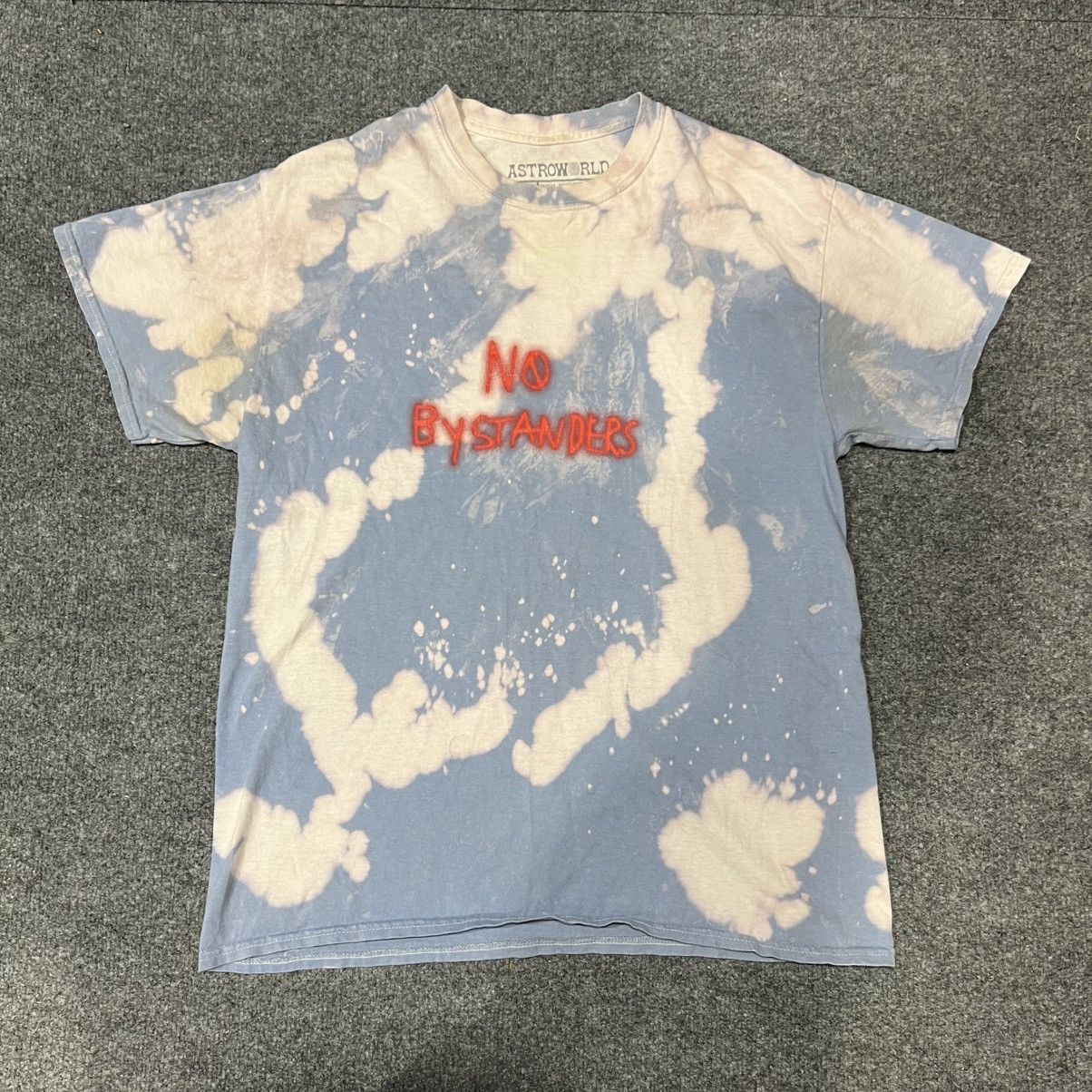 Travis Scott Travis Scott No Bystanders Tee Blue Tye Die Size US M / EU 48-50 / 2 - 1 Thumbnail