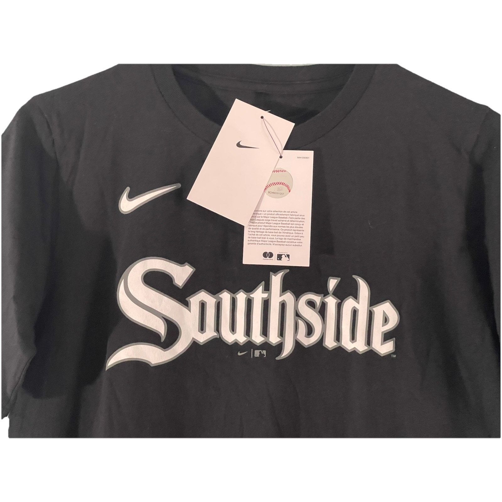 Nike NWT Chicago White Sox Nike Youth L T-Shirt - Black Size L / US 10 / IT 46 - 2 Thumbnail