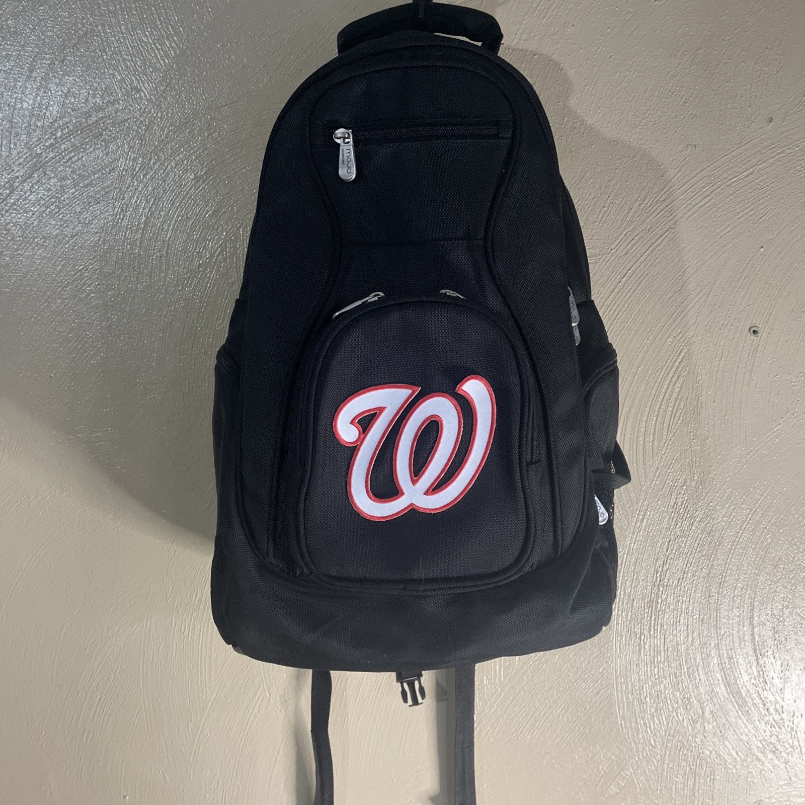 National Athletic Goods Washington Nationals 19’’ Laptop Backpack Black By MoJo NWOT Size ONE SIZE - 10 Thumbnail