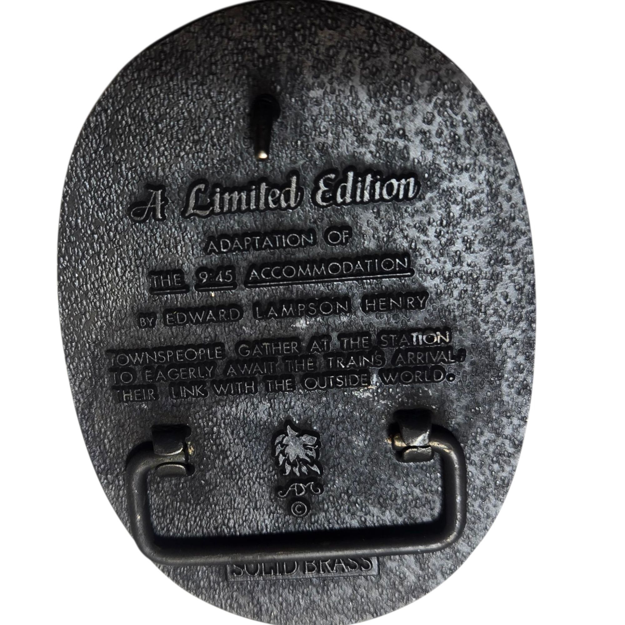 Other 9:45 Accommodation Belt Buckle Edward Lamson Henry American Size ONE SIZE - 10 Thumbnail