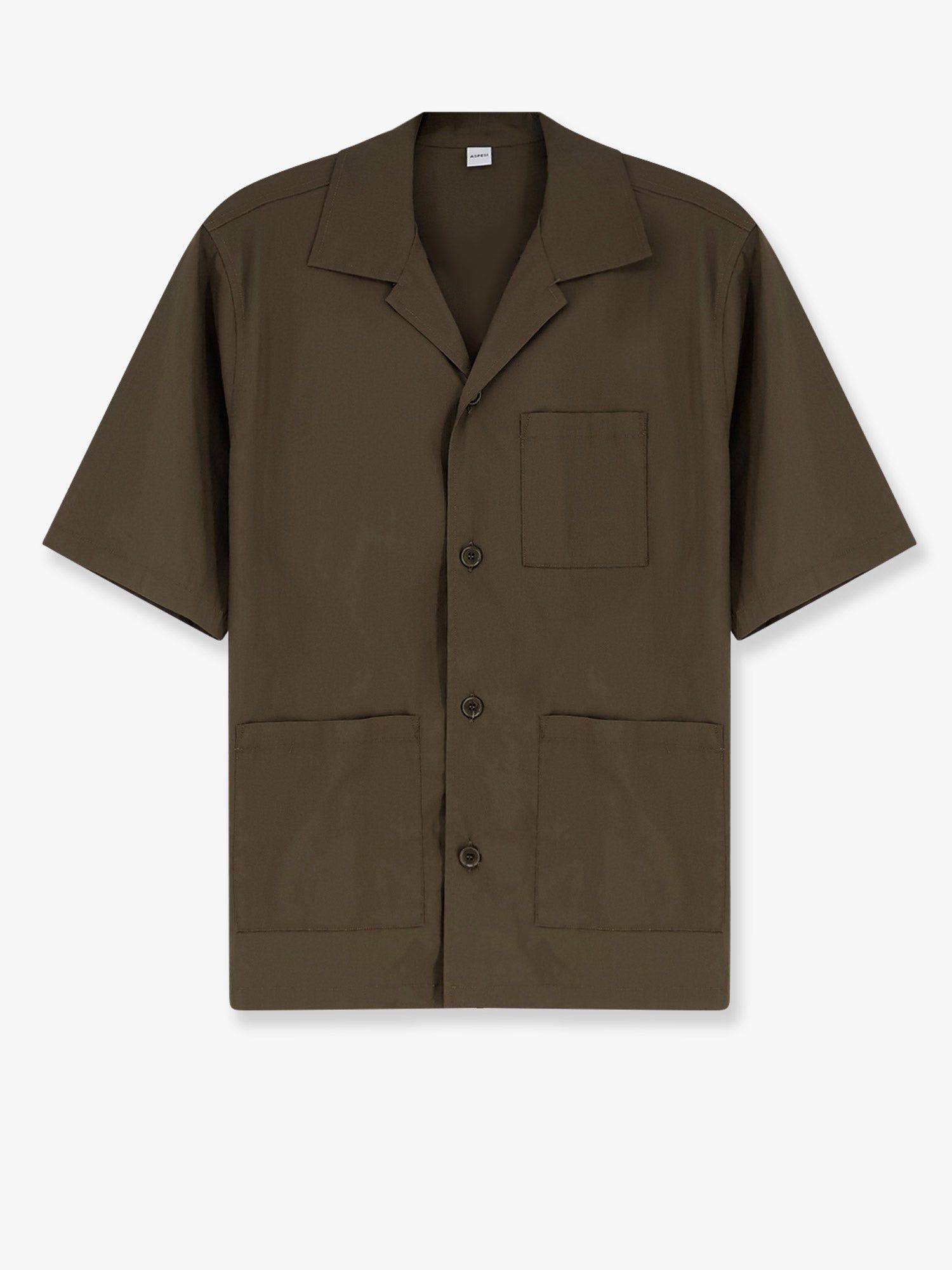 Aspesi Ago Cotton Blend Shirt Size US L / EU 52-54 / 3 - 1 Thumbnail