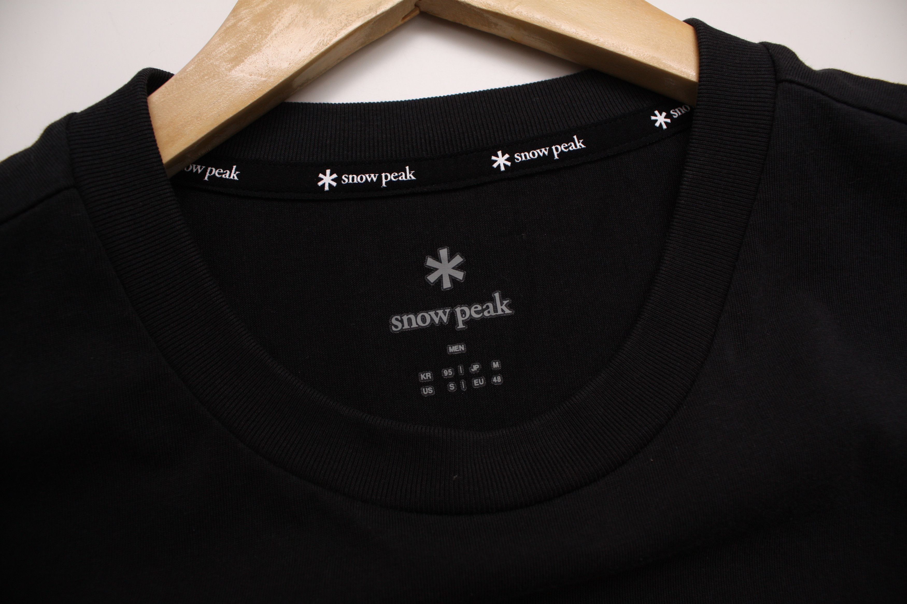 Snow Peak Snow Peak Black Logo T-Shirt Men's Size US M / EU 48-50 / 2 - 4 Thumbnail