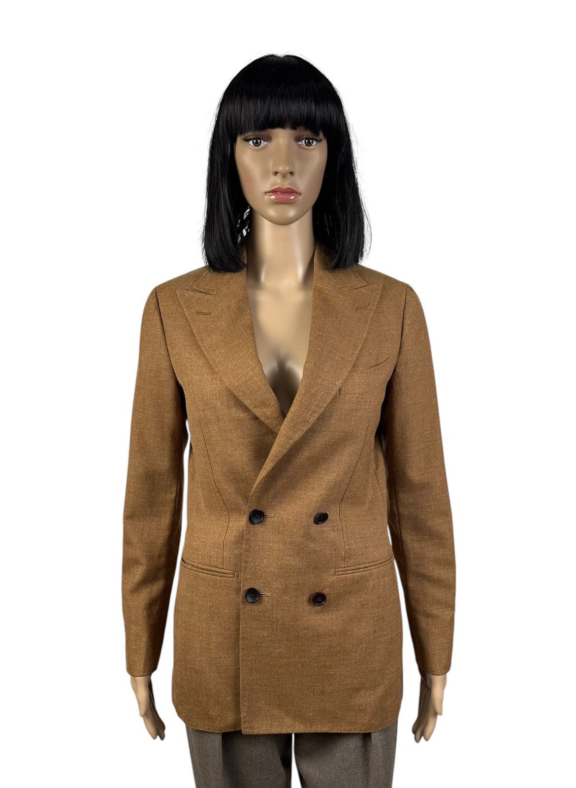 Suitsupply Wool-Silk-Linen Blazer Double-Breasted size IT40