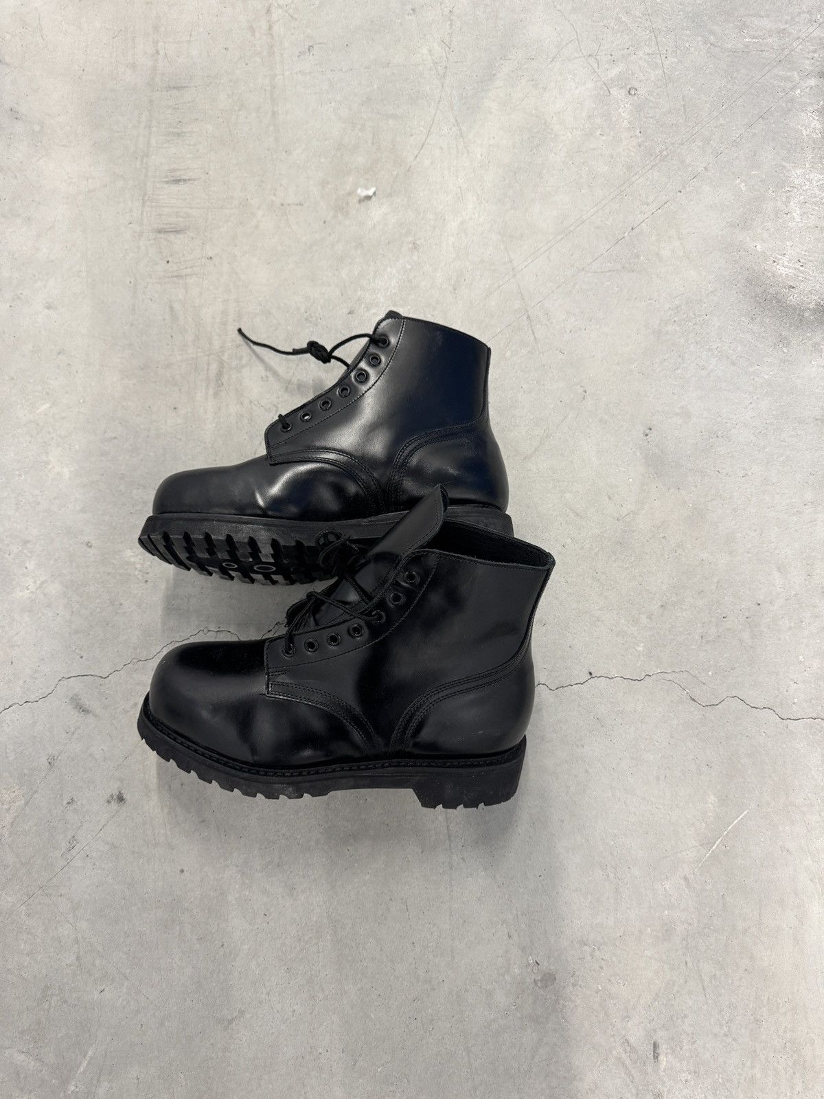 Vintage 1980's Platform Ankle Boots Size US 10 / EU 43 - 3 Thumbnail