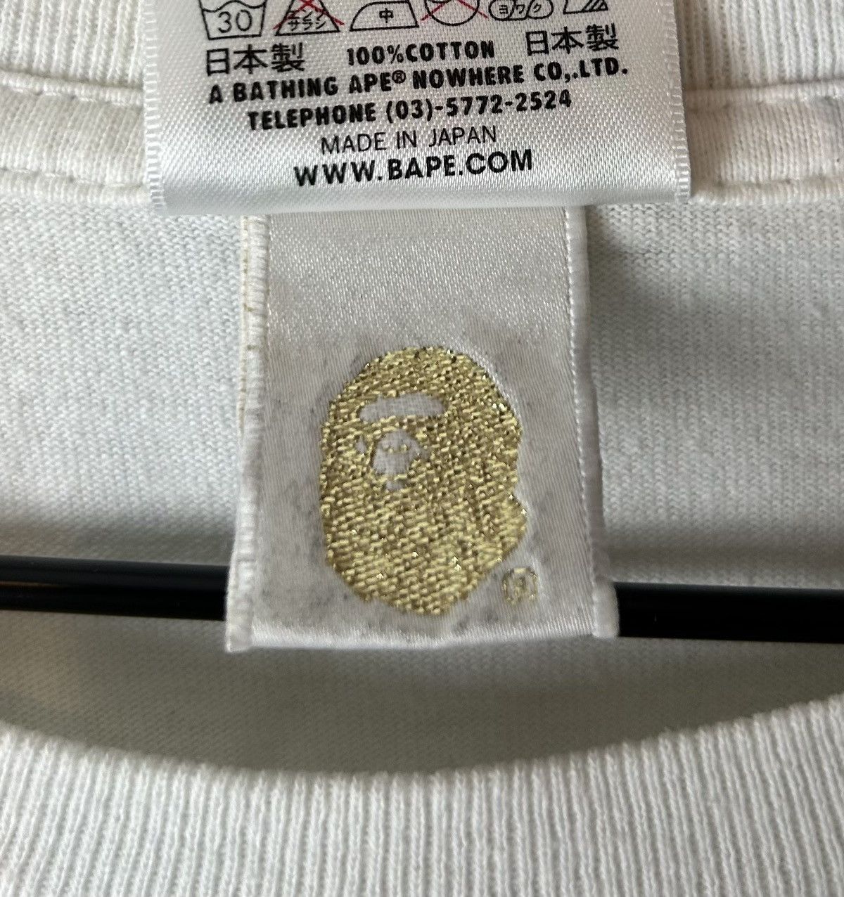 Bape 2011 Bape Logo Print T-Shirt Size US M / EU 48-50 / 2 - 7 Thumbnail