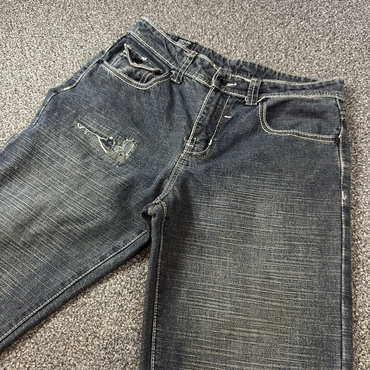 Japanese Brand Vintage y2k Japanese Seditionaries Rough Rider Denim Size US 30 / EU 46 - 3 Thumbnail