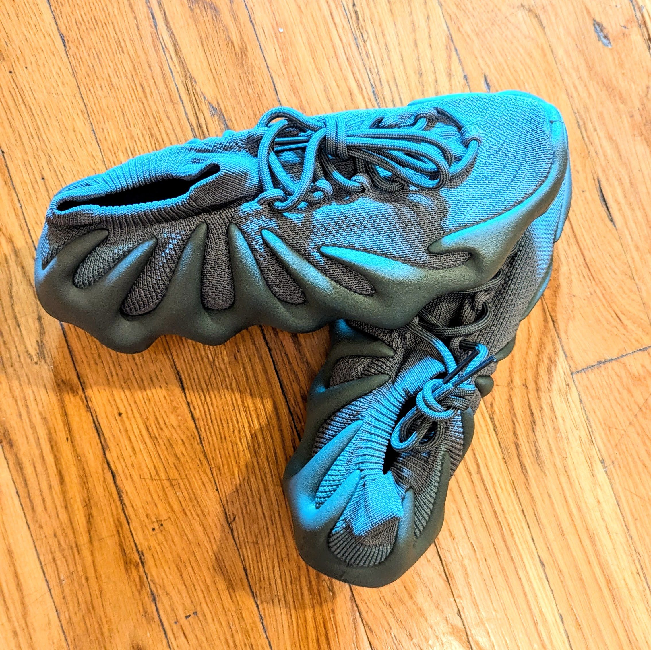 Yeezy Yeezy 450 Stone Teal Size US 9.5 / EU 42-43 - 3 Thumbnail