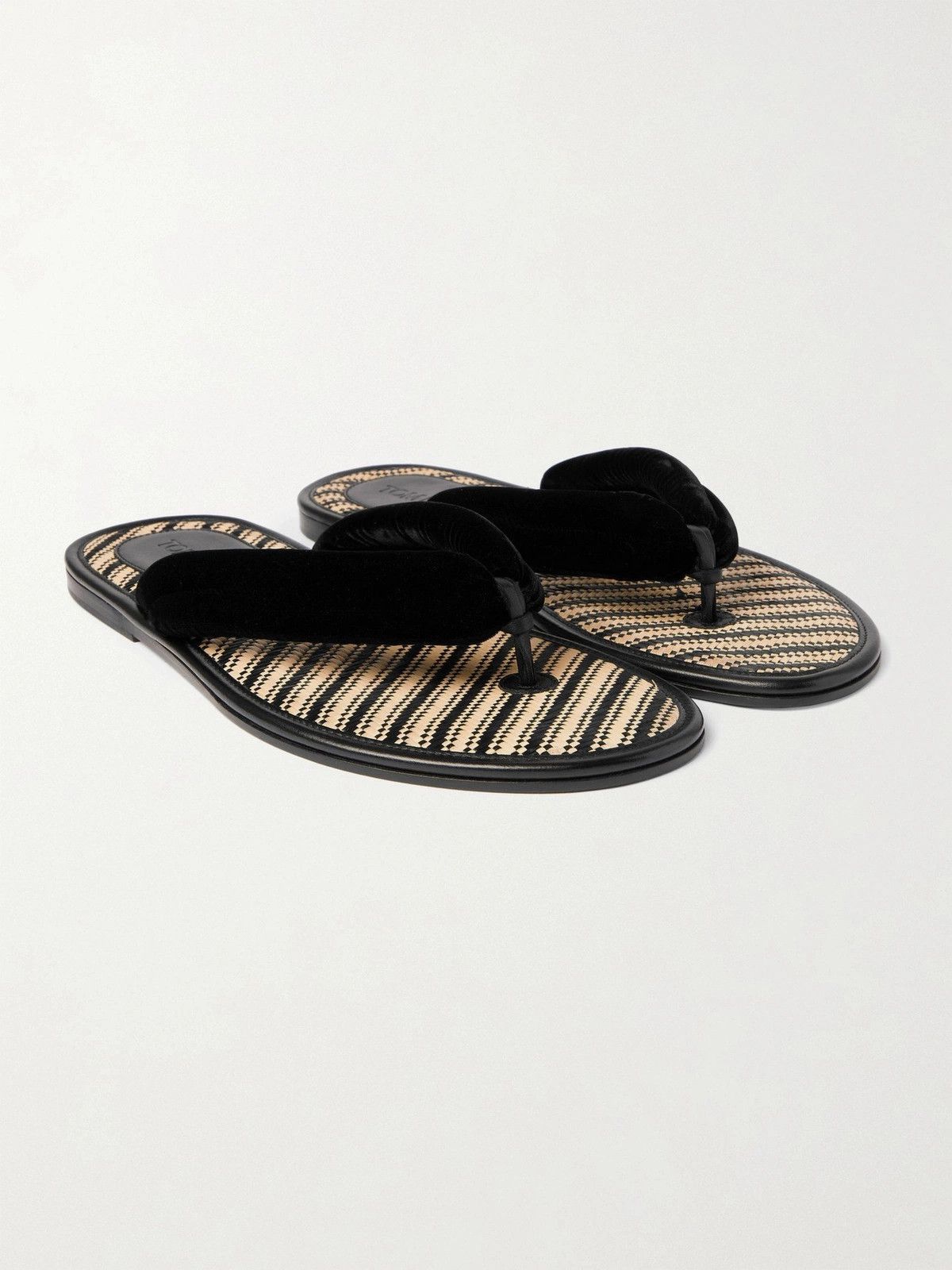 Tom Ford o1y0425 Velvet Slippers in Black Size US 8 / EU 41 - 3 Thumbnail
