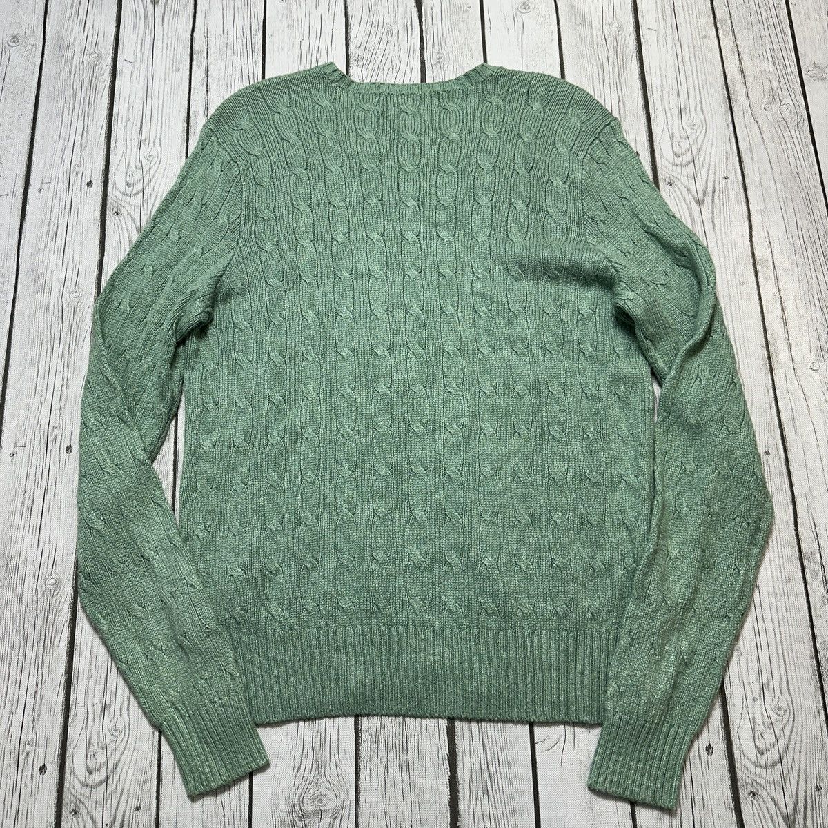 Vintage Vintage Polo silk sweater Size US M / EU 48-50 / 2 - 2 Thumbnail