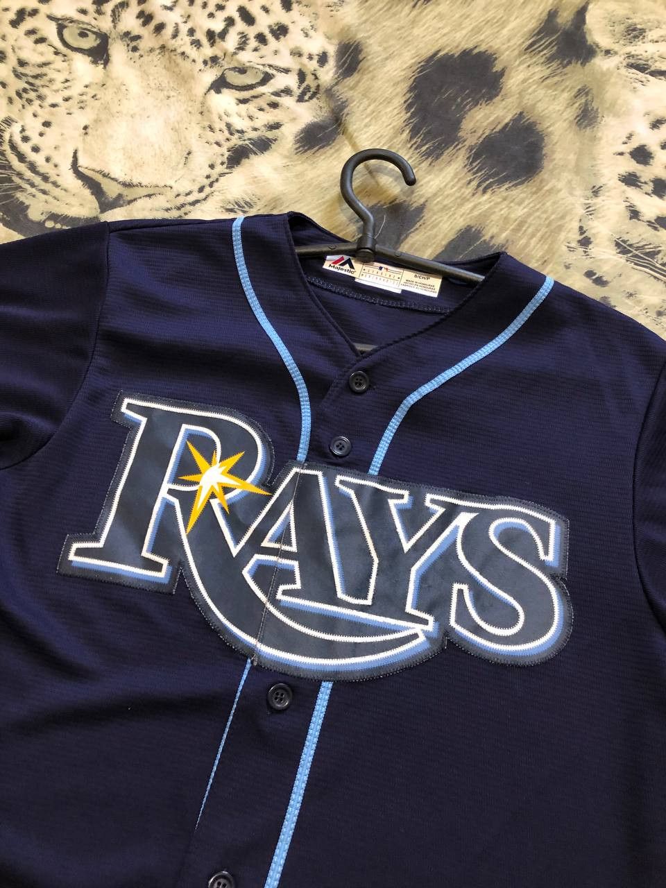 Majestic Vintage Y2K Majestic Tampa Bay Rays Stitched Jersey SHIRT Size US S / EU 44-46 / 1 - 7 Thumbnail