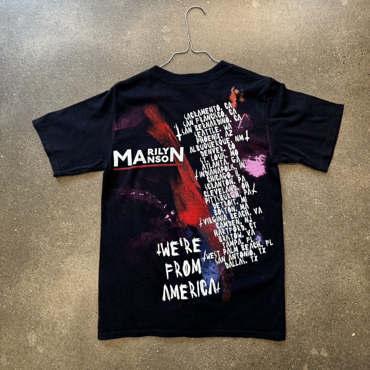 Vintage Marilyn manson arma-goddamn-motherf kin-geddon Tour Shirt 09 Size US S / EU 44-46 / 1 - 2 Thumbnail