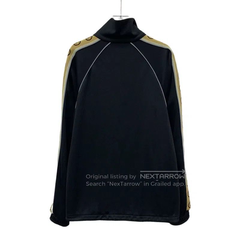 Gucci Gucci Black side striped logo stand-up collar zipper long- Size US S / EU 44-46 / 1 - 2 Thumbnail